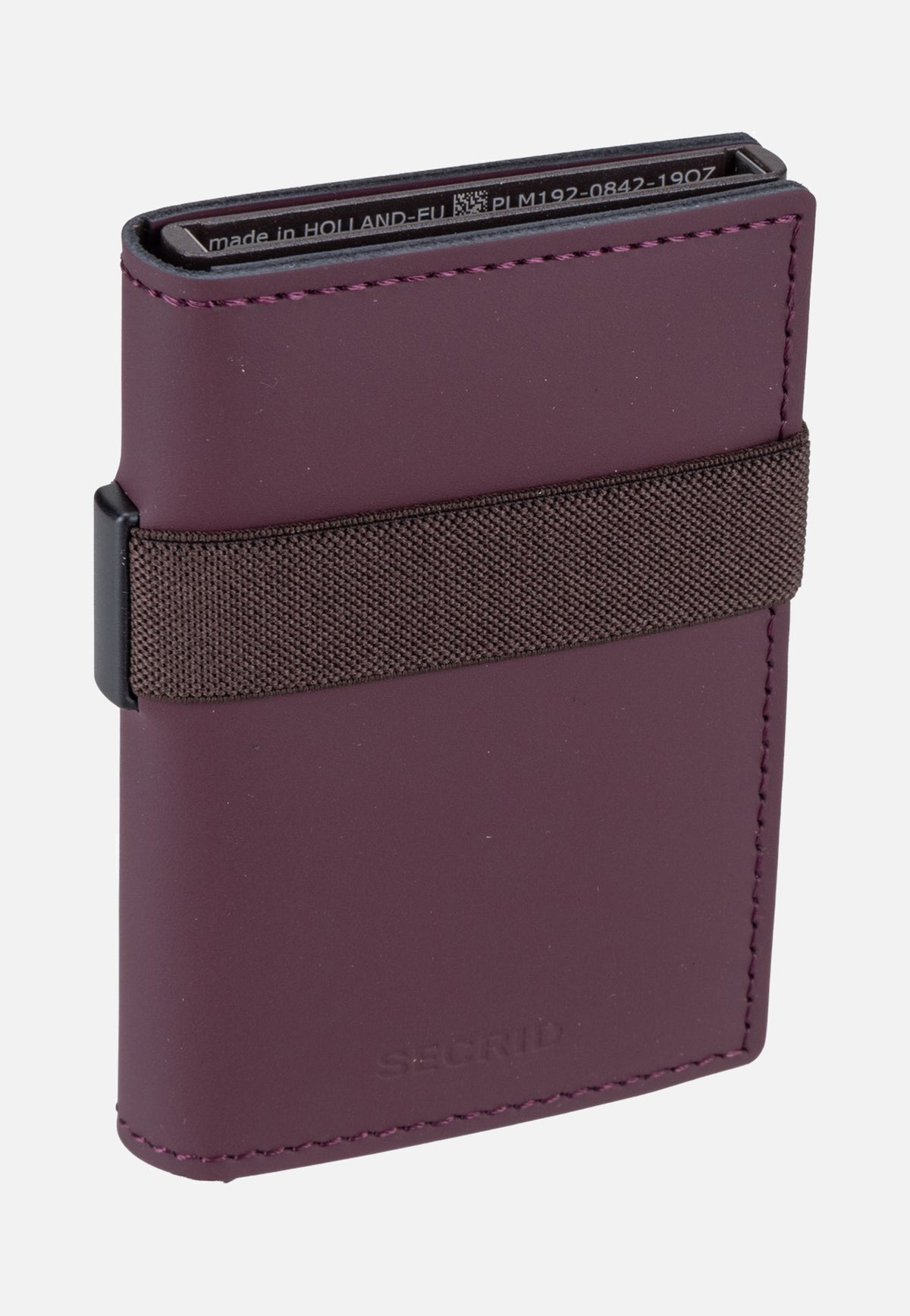 Secrid Bandwallet Matte Plum Portemonnaie