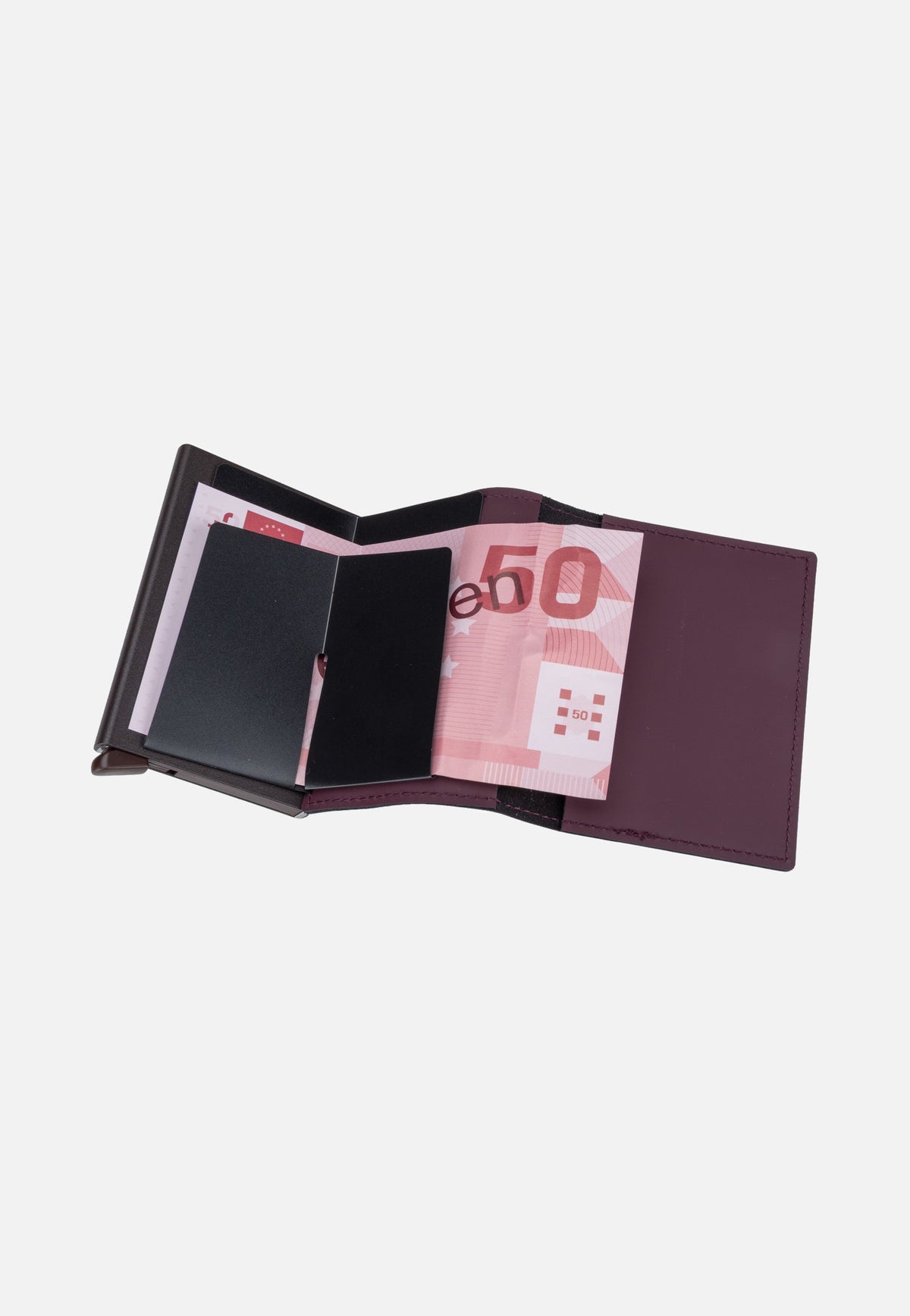 Secrid Bandwallet Matte Plum Portemonnaie