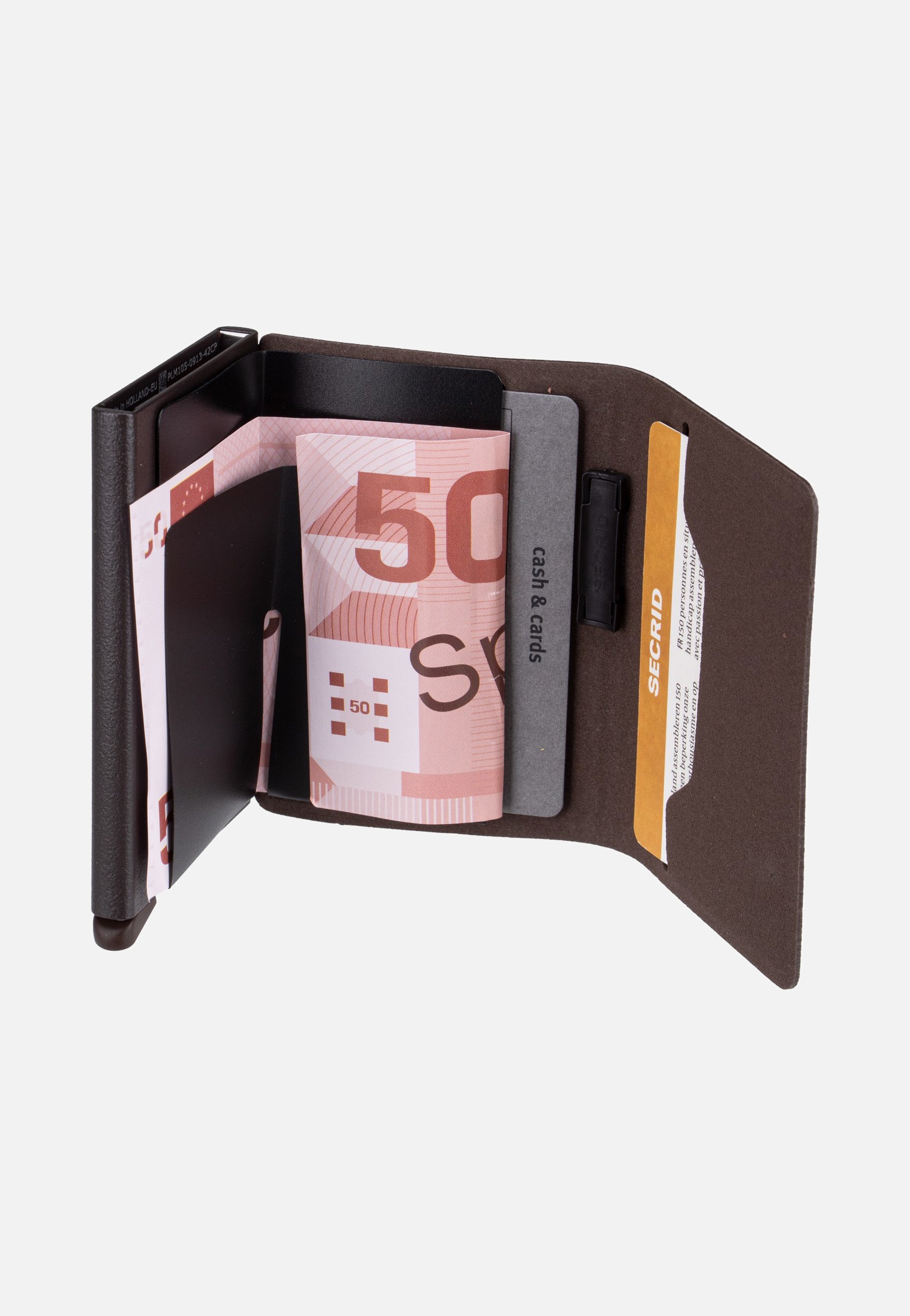 Secrid Bandwallet LIBA Brown-Brown Portemonnaie