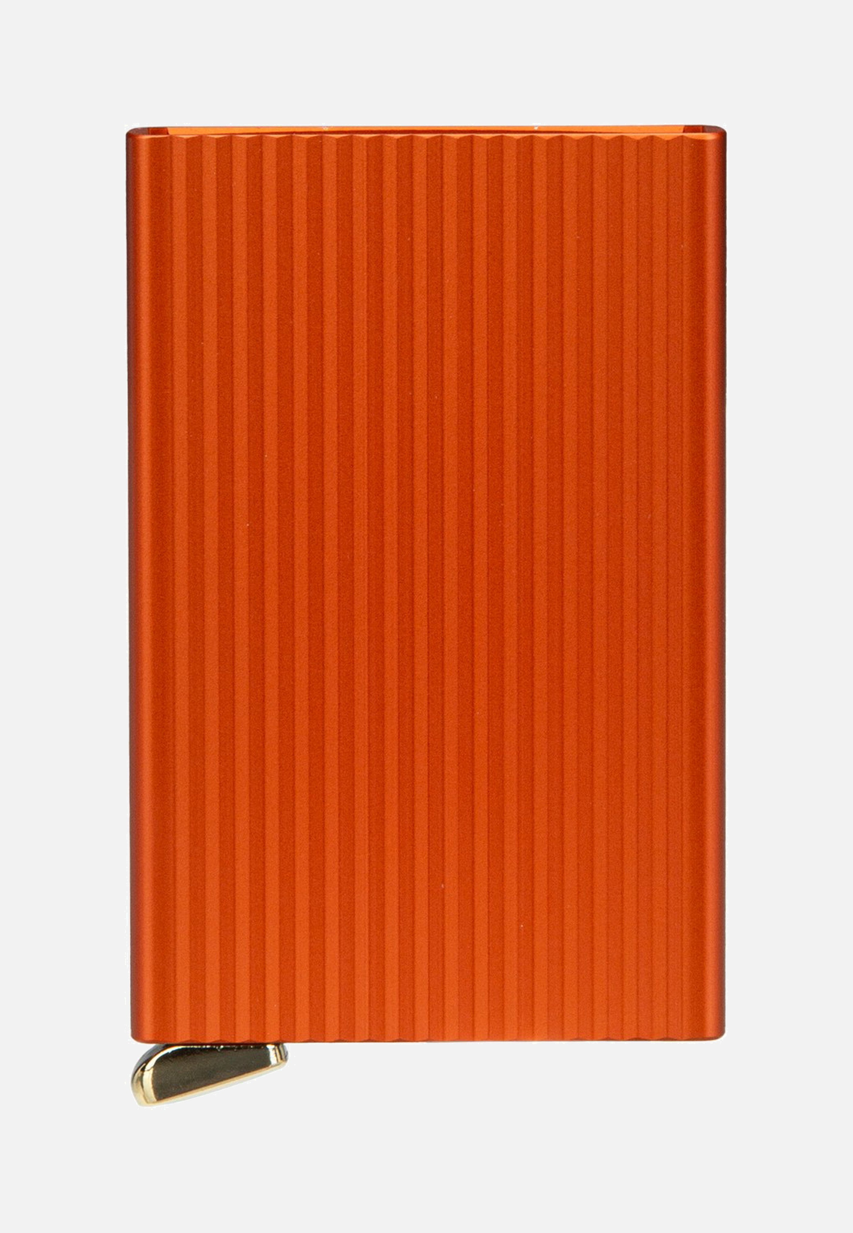 Secrid Cardprotector Fluted Orange+ Card Holder