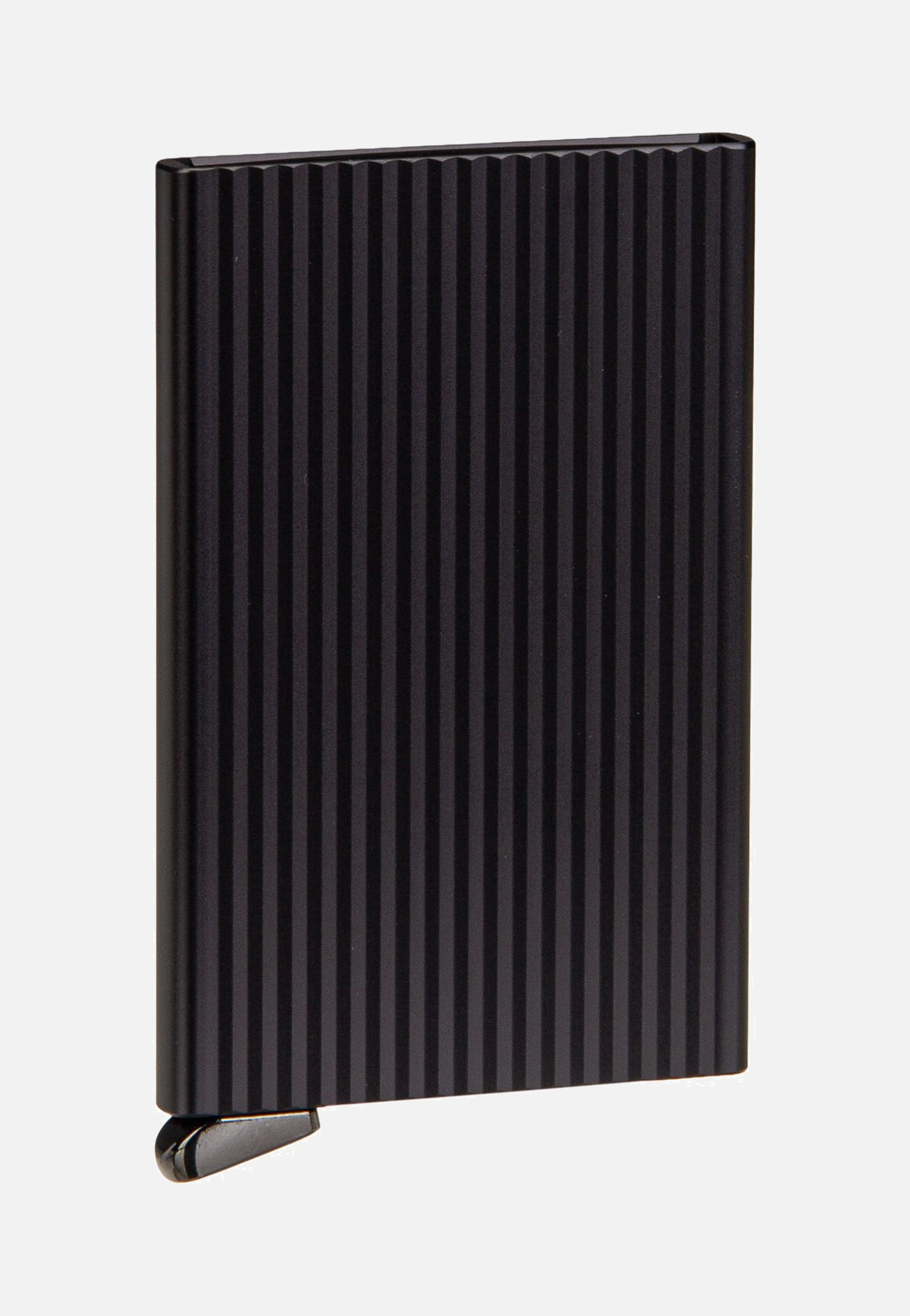Secrid - Cardprotector Fluted Black+ - Card Holder | Neutral-Image
