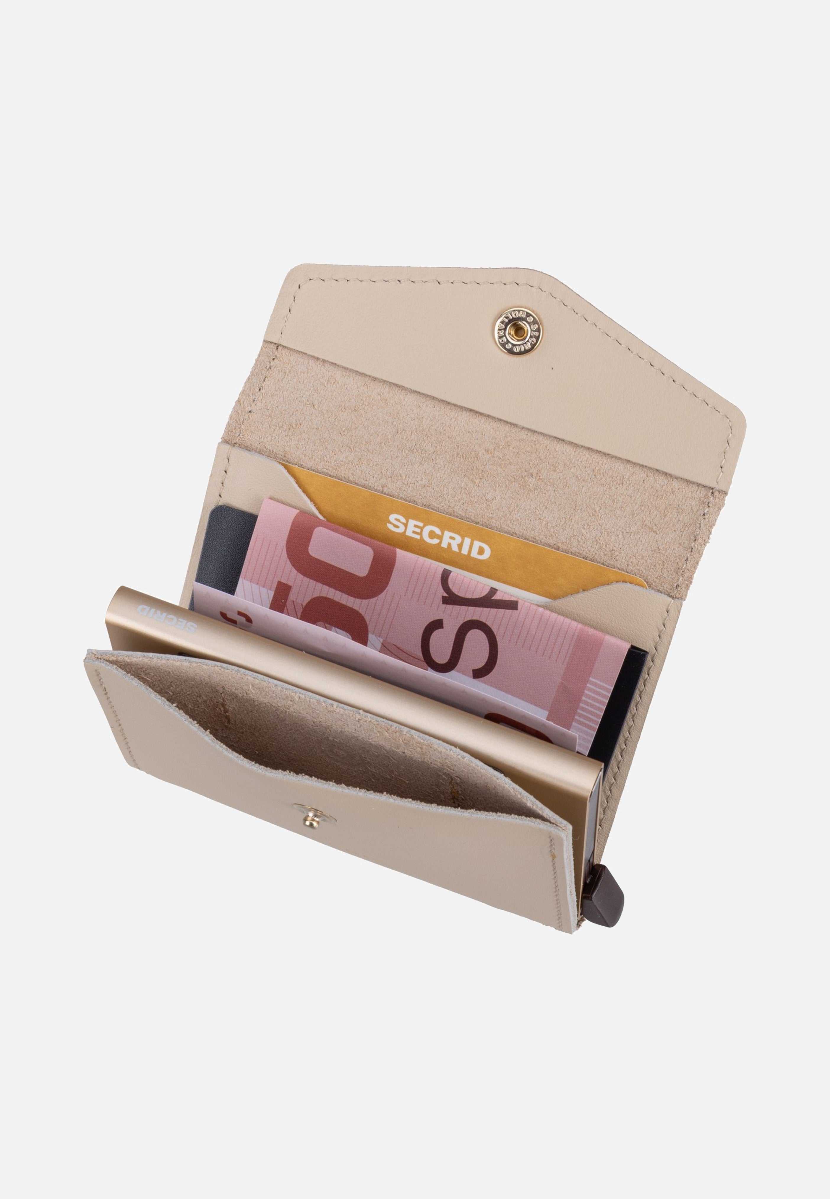 Secrid Envelope Pebble Latte Portemonnaie