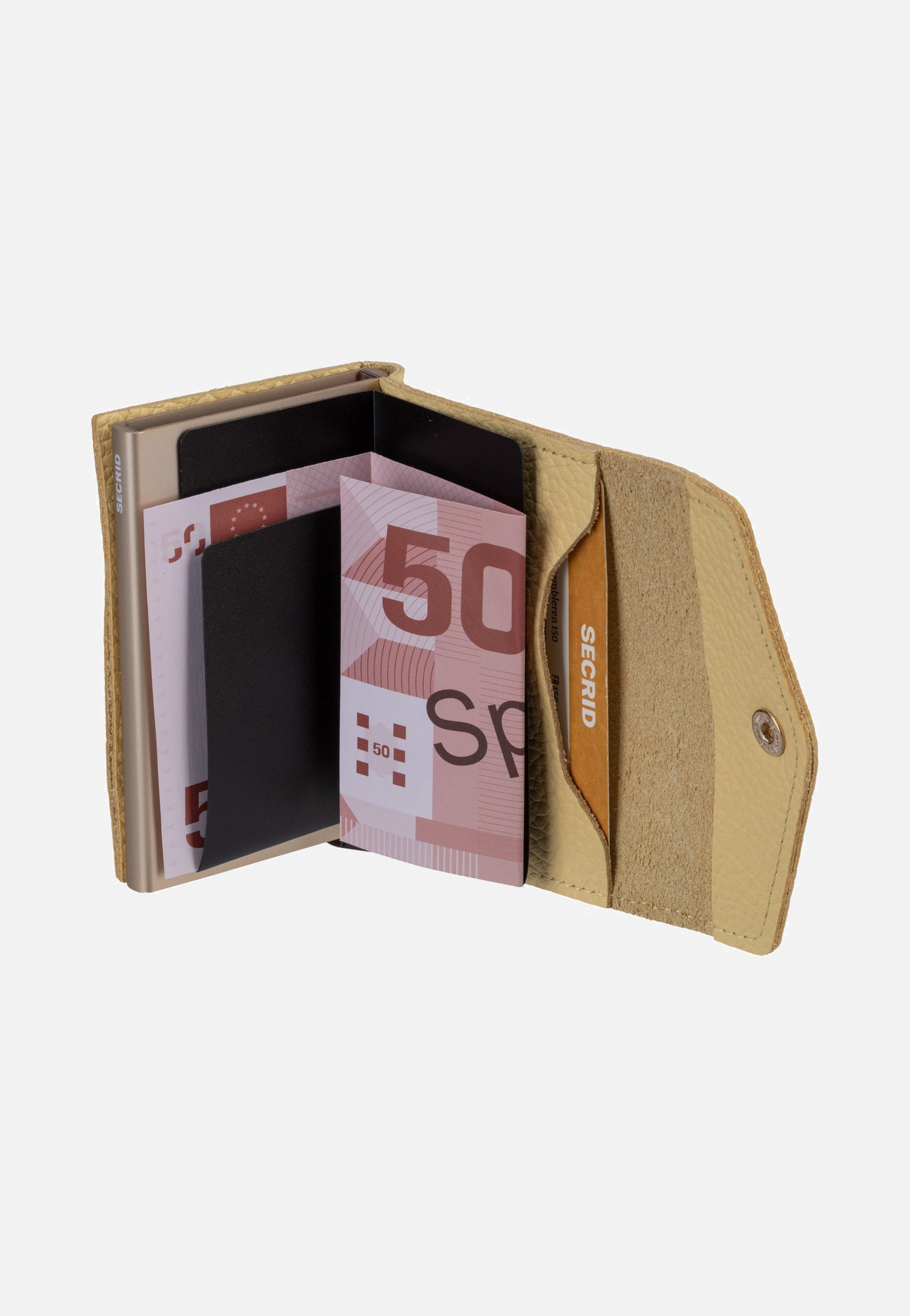Secrid Envelope Vintage Butter Yellow Portemonnaie