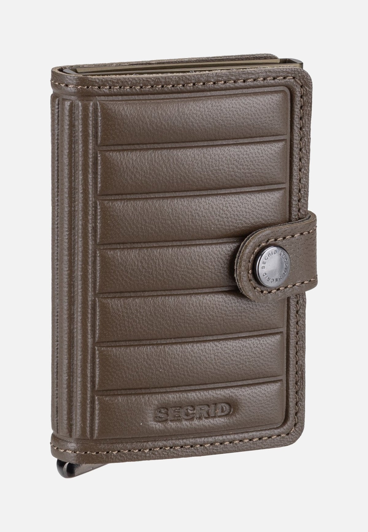 Secrid Miniwallet Emboss Lines Cedar+ Portemonnaie