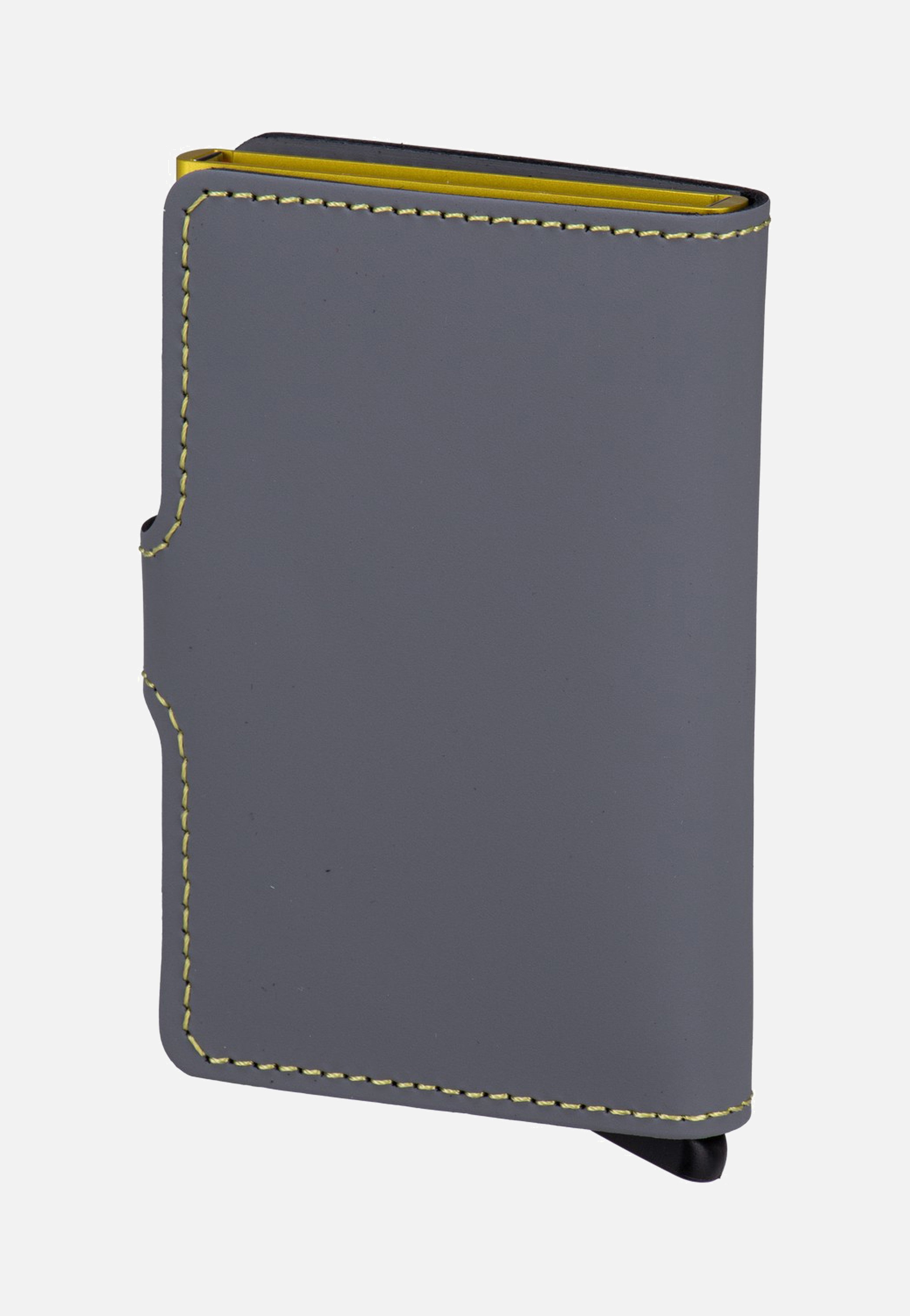 Secrid Miniwallet Matte Grey-Lime Portemonnaie