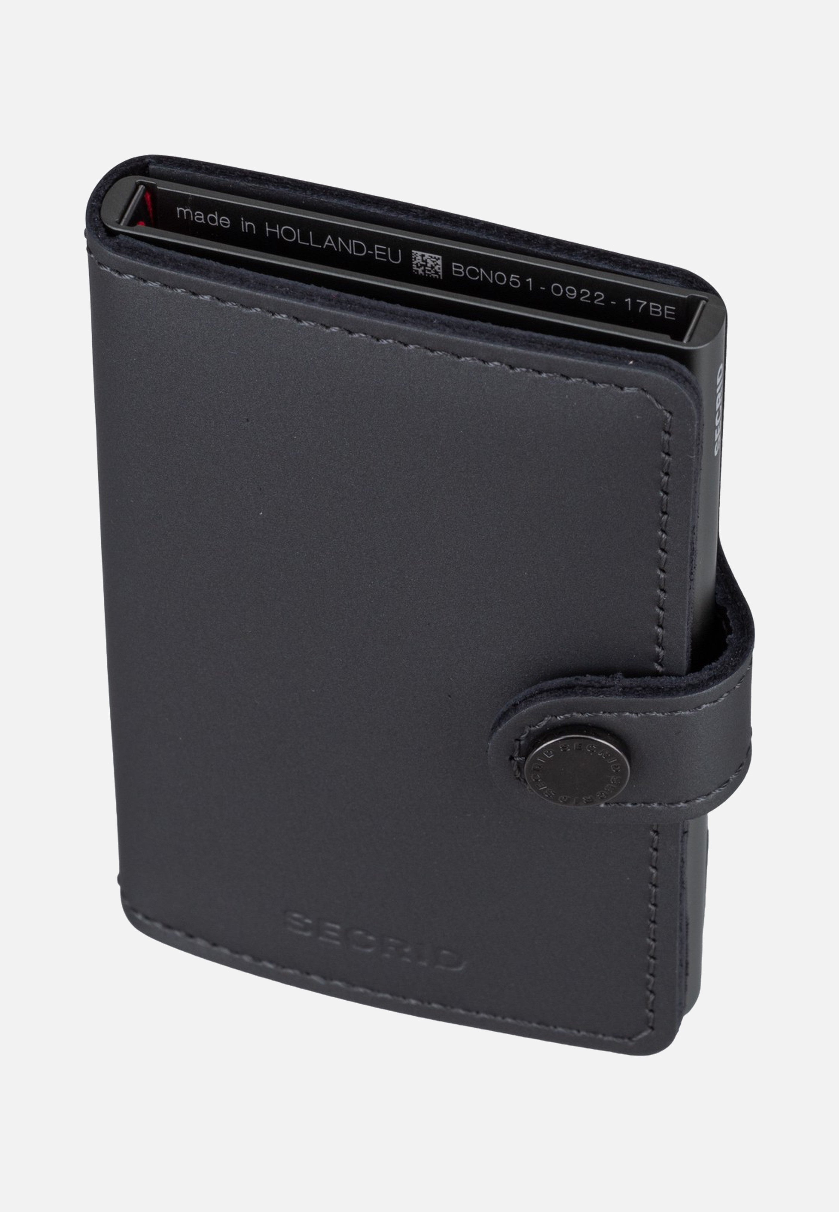 Secrid Miniwallet Matte Satin Steel Portemonnaie