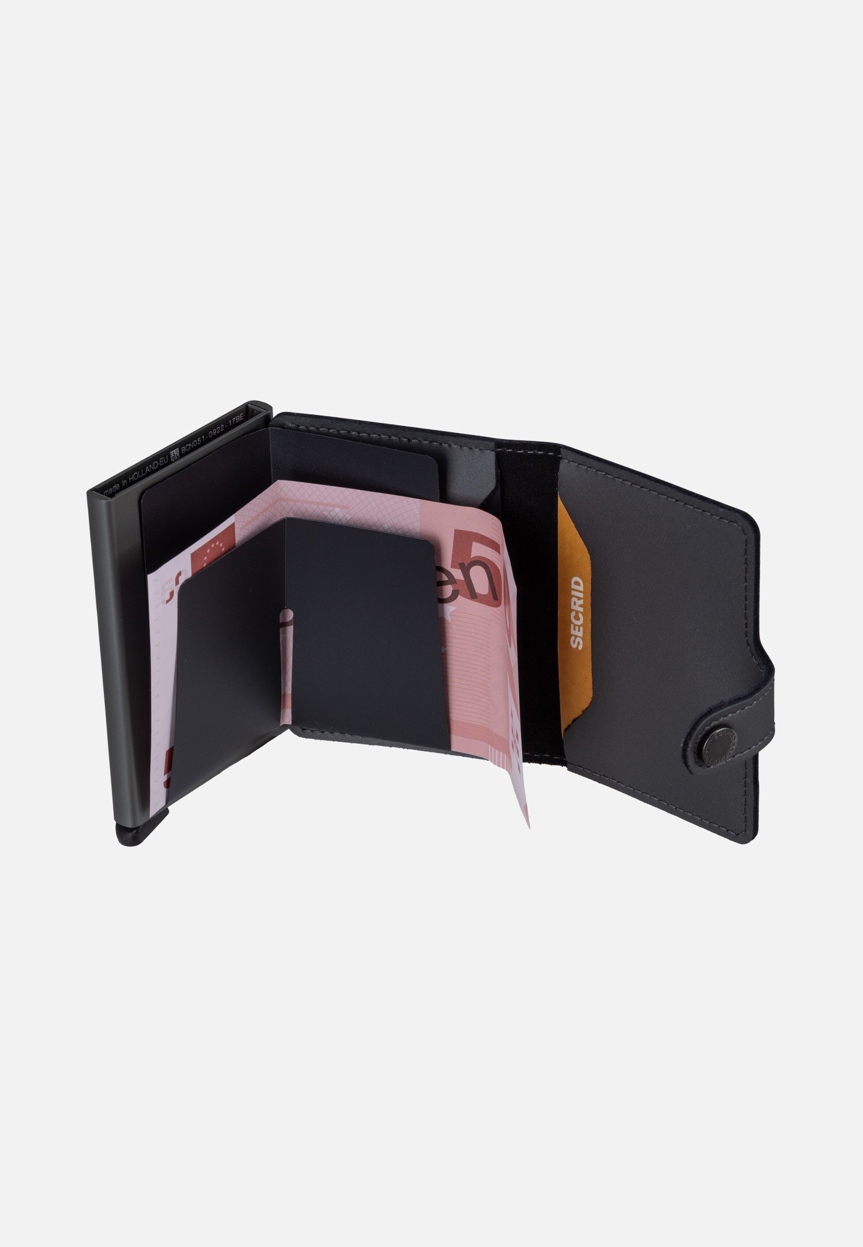 Secrid Miniwallet Matte Satin Steel Portemonnaie