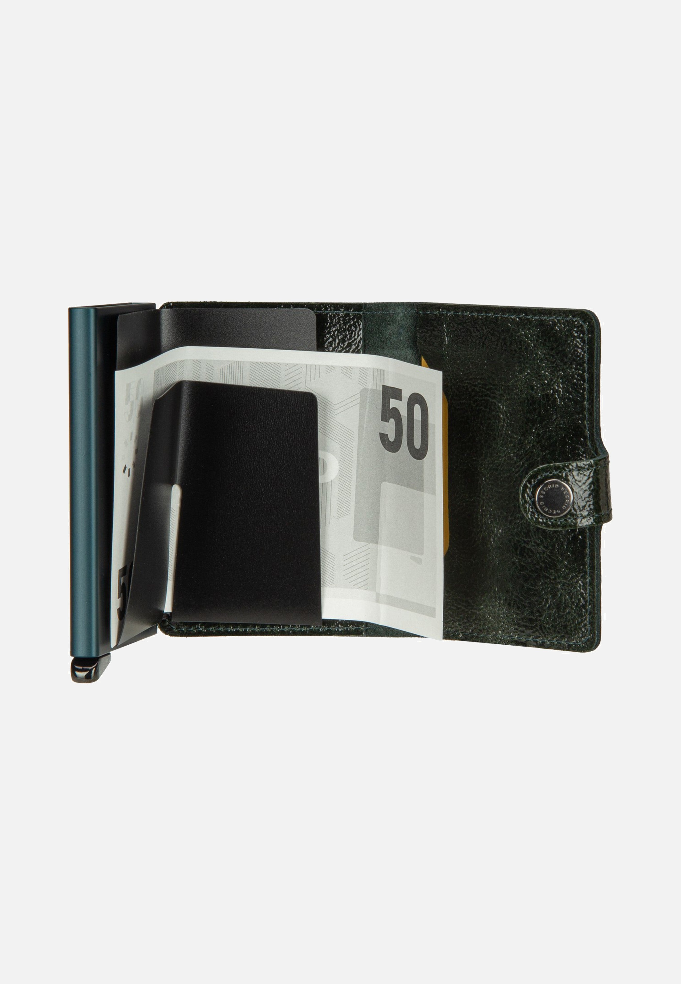 Secrid Miniwallet Naplak Bottle Green+ Portemonnaie