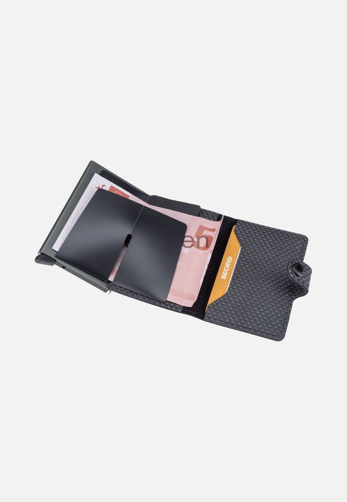 Secrid Miniwallet Pyramid Grey Portemonnaie