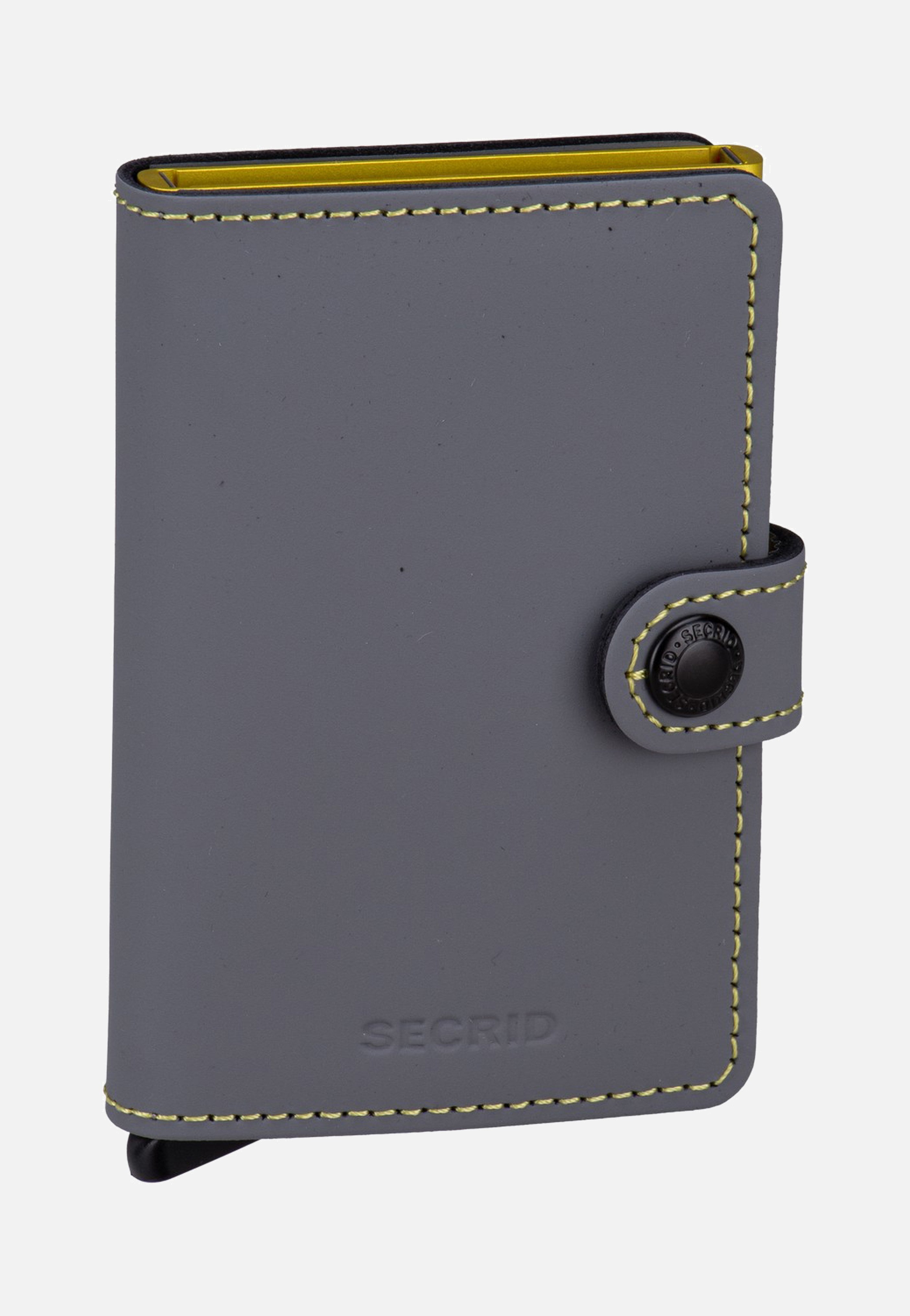 Secrid - Miniwallet Matte Grey-Lime - Wallet | Neutral-Image