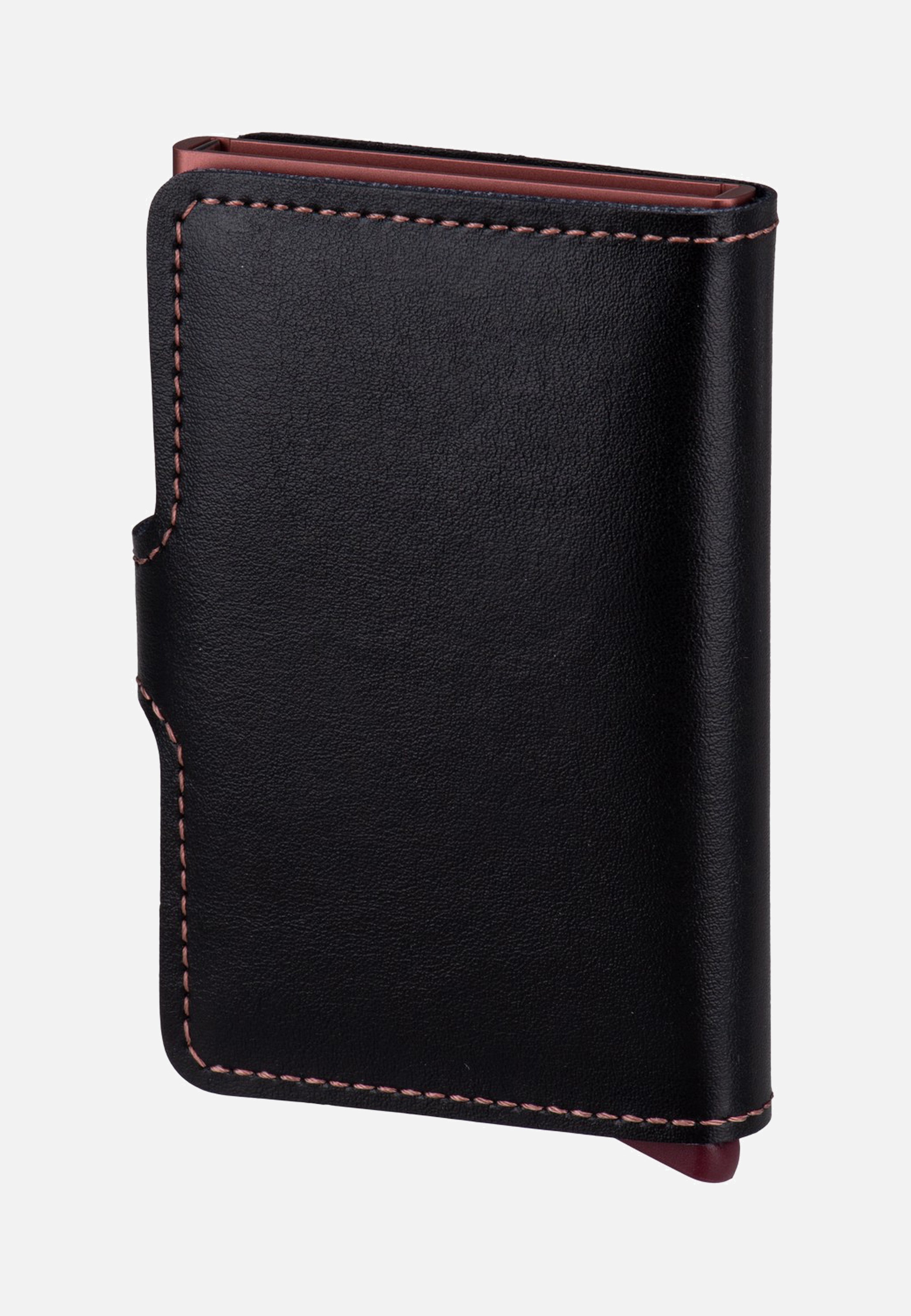 Secrid Miniwallet Mirum Plant-Based Black Rose Portemonnaie