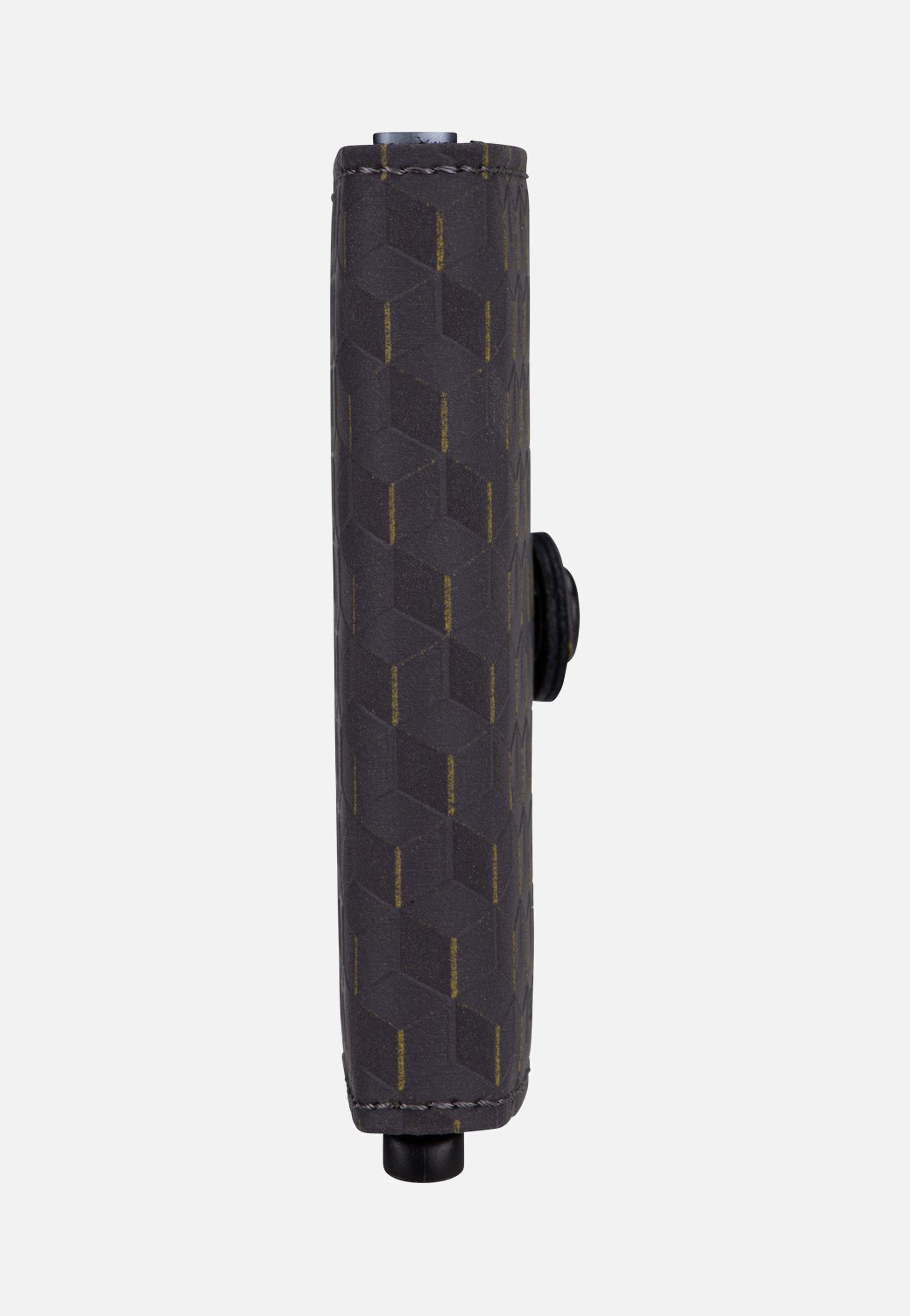 Secrid Miniwallet Optical Grey-Yellow Portemonnaie