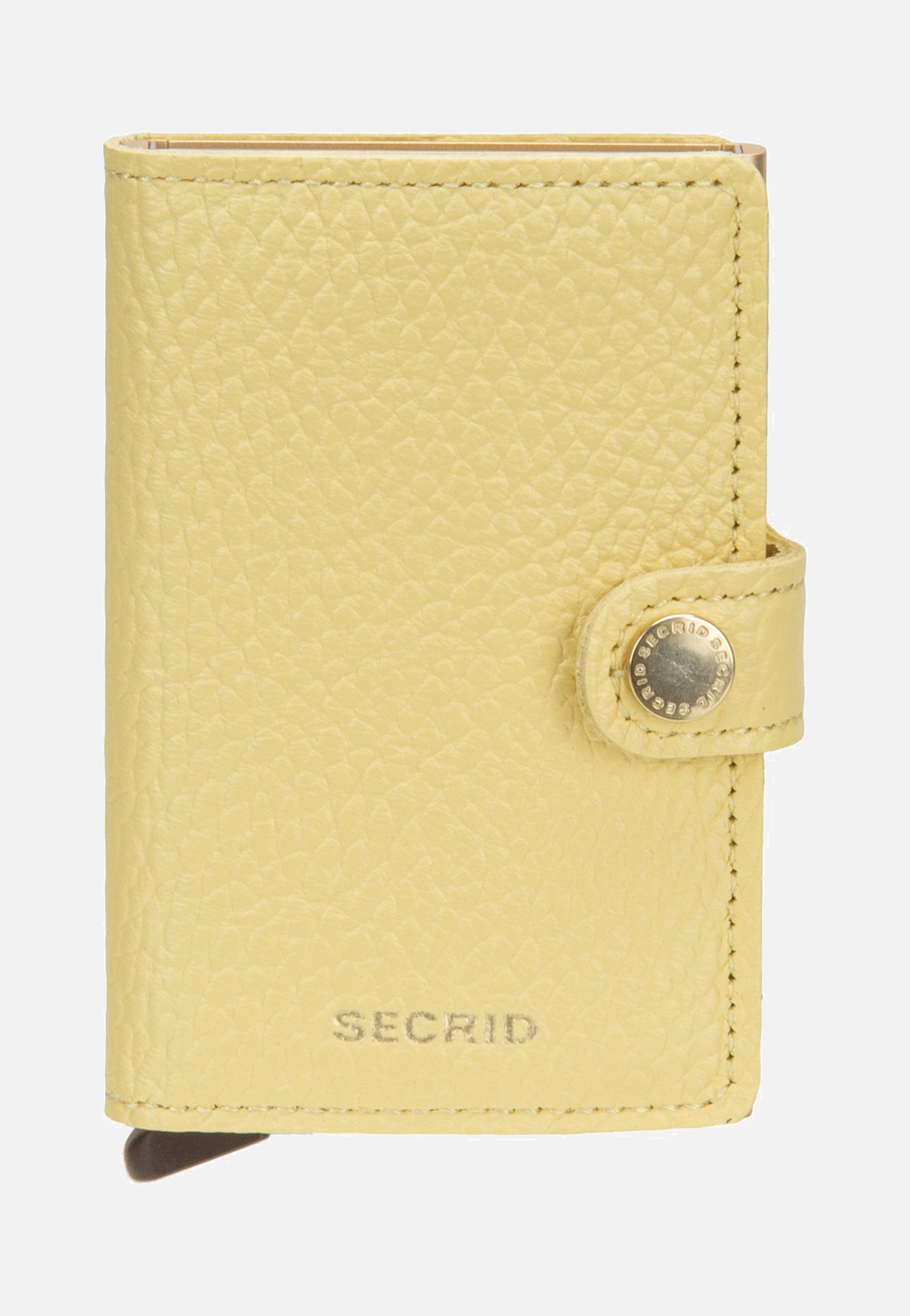 Secrid Miniwallet Pebble Butter Yellow Portemonnaie