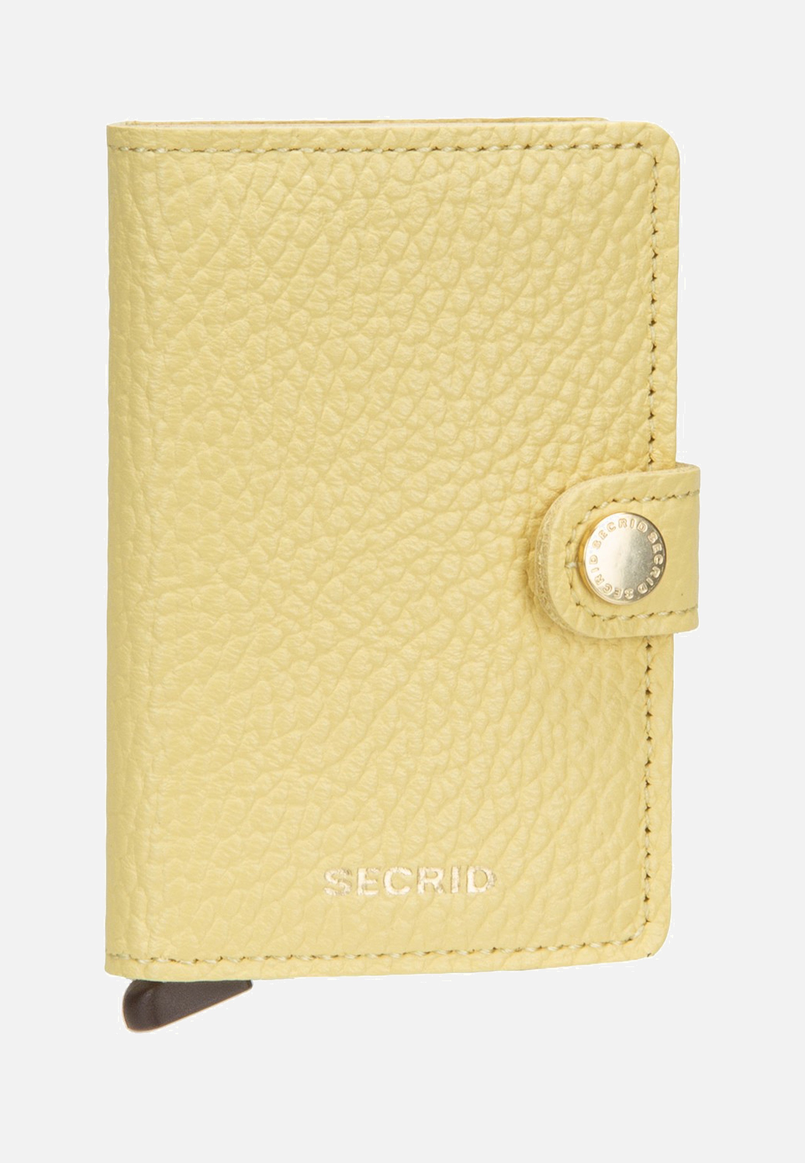 Secrid Miniwallet Pebble Butter Yellow Portemonnaie