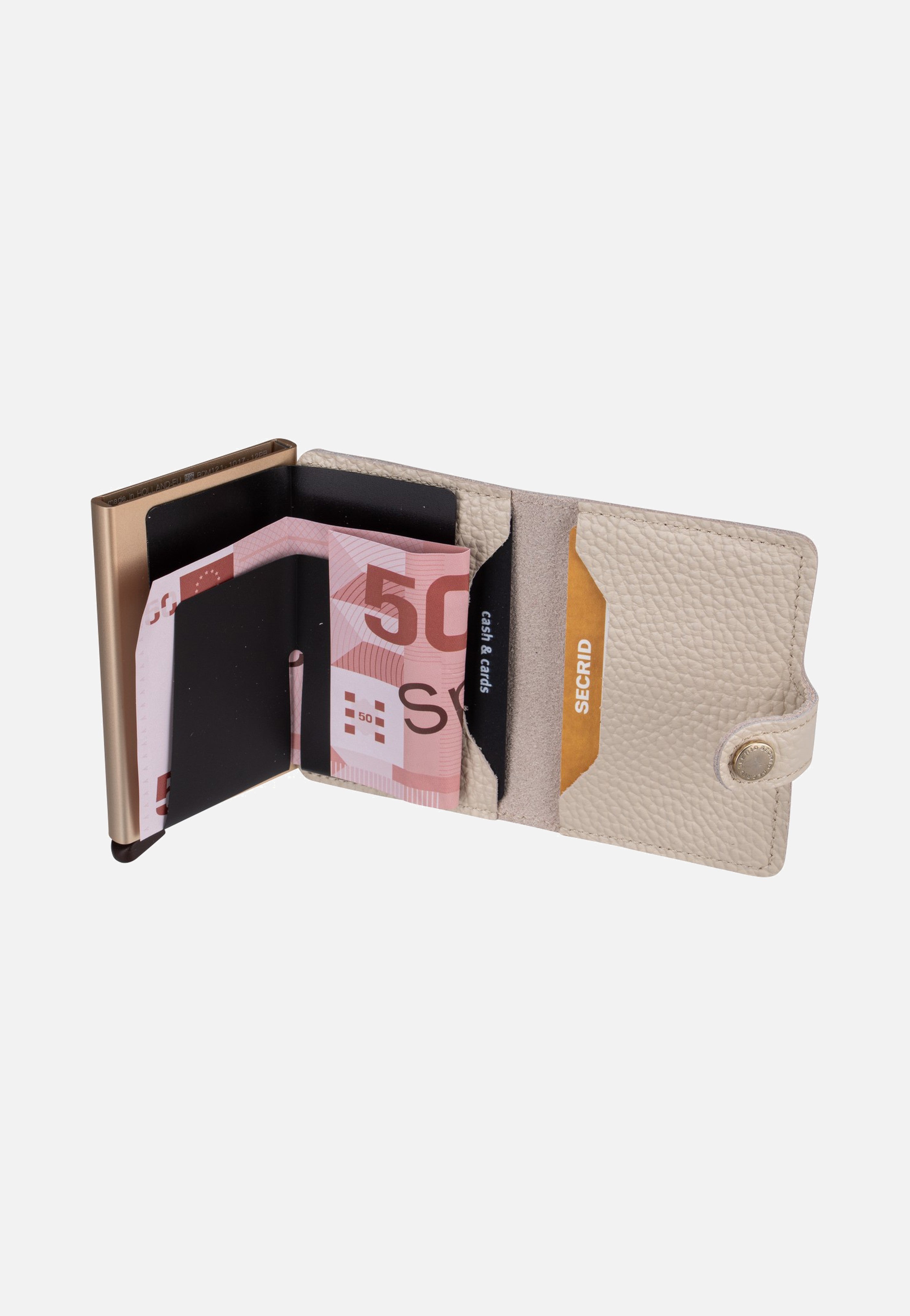 Secrid - Miniwallet Pebble Latte - Wallet | Neutral-Image