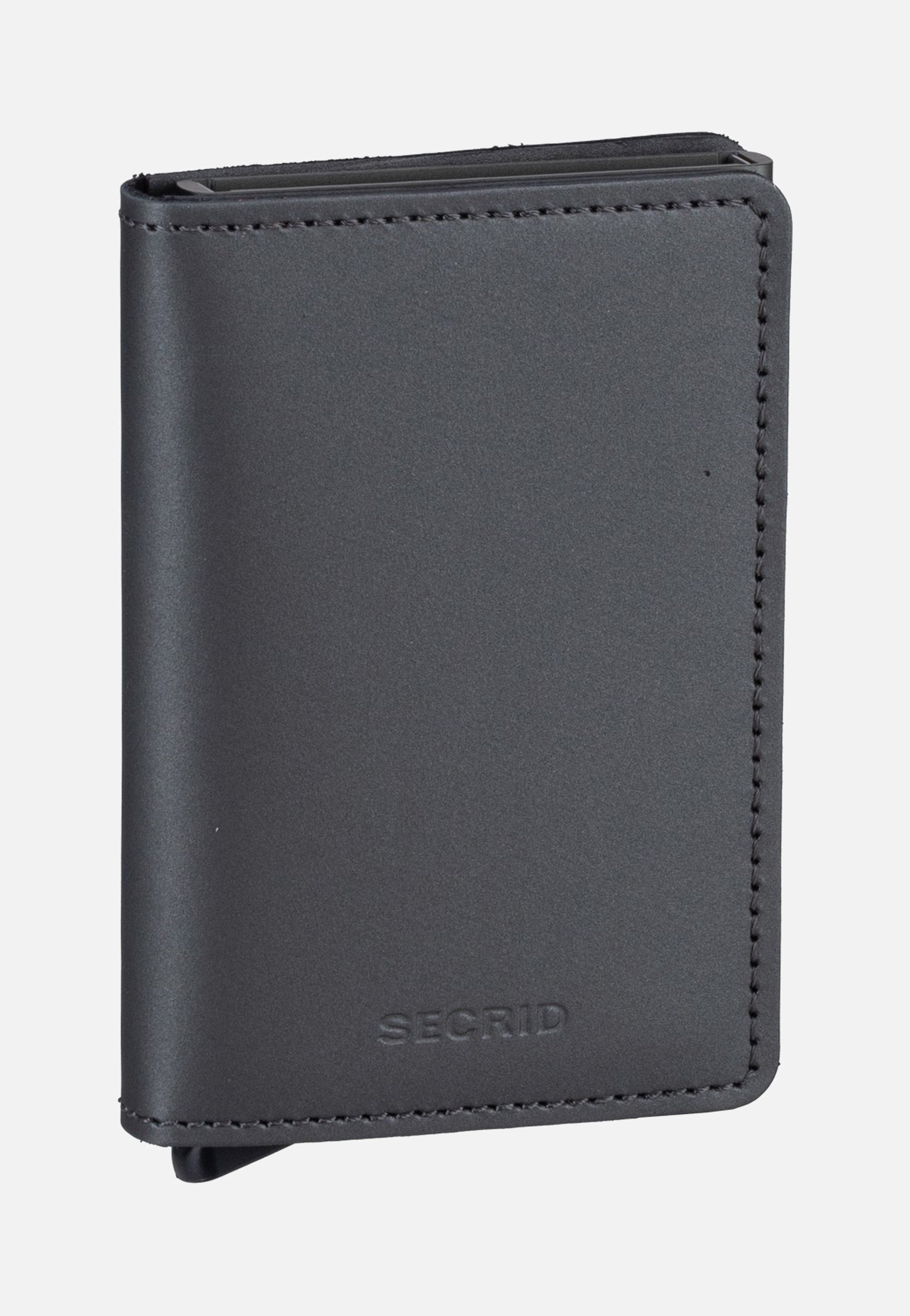 Secrid Slimwallet Matte Satin Steel Portemonnaie