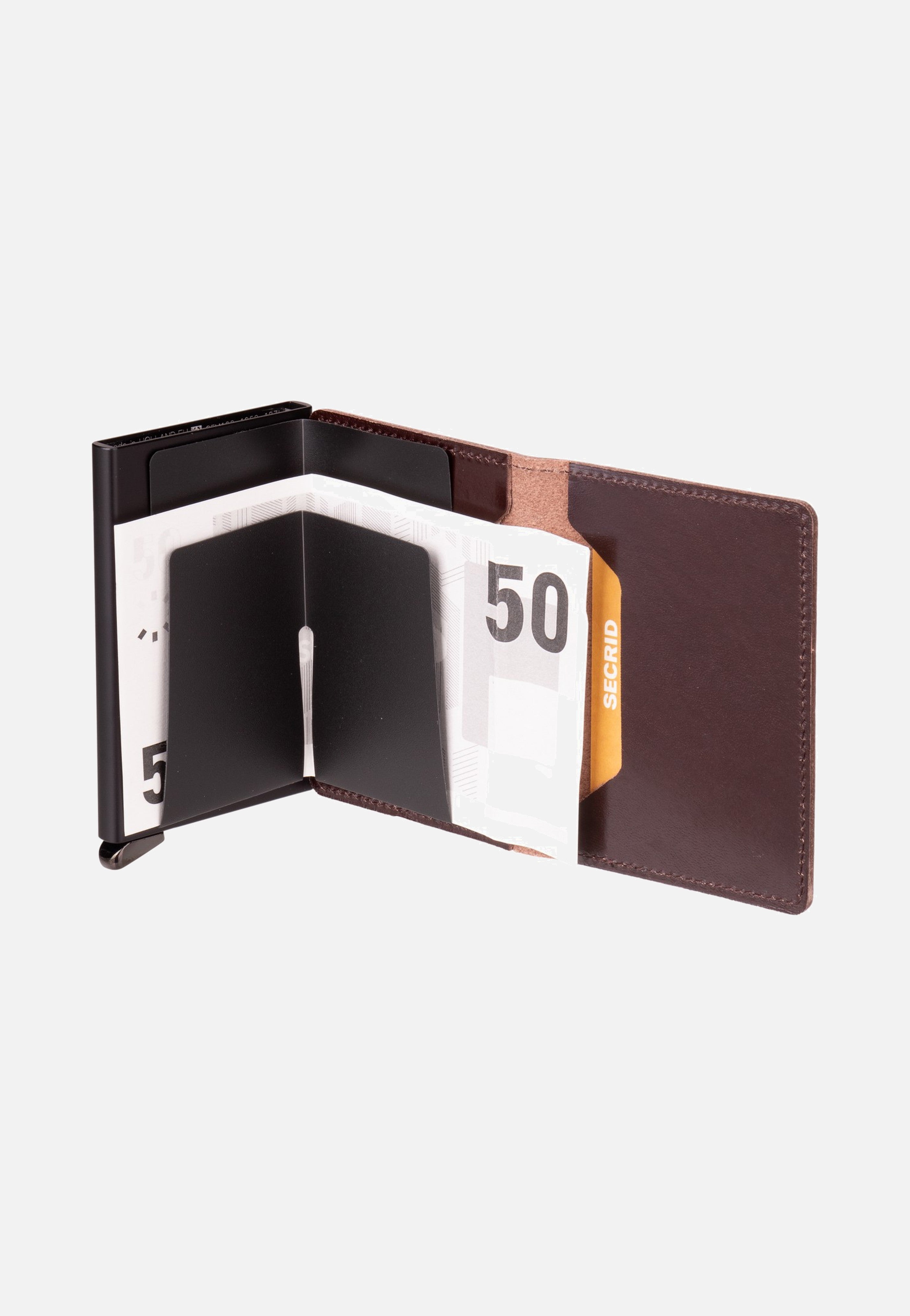 Secrid Slimwallet Dusk Dark Brown+ Portemonnaie