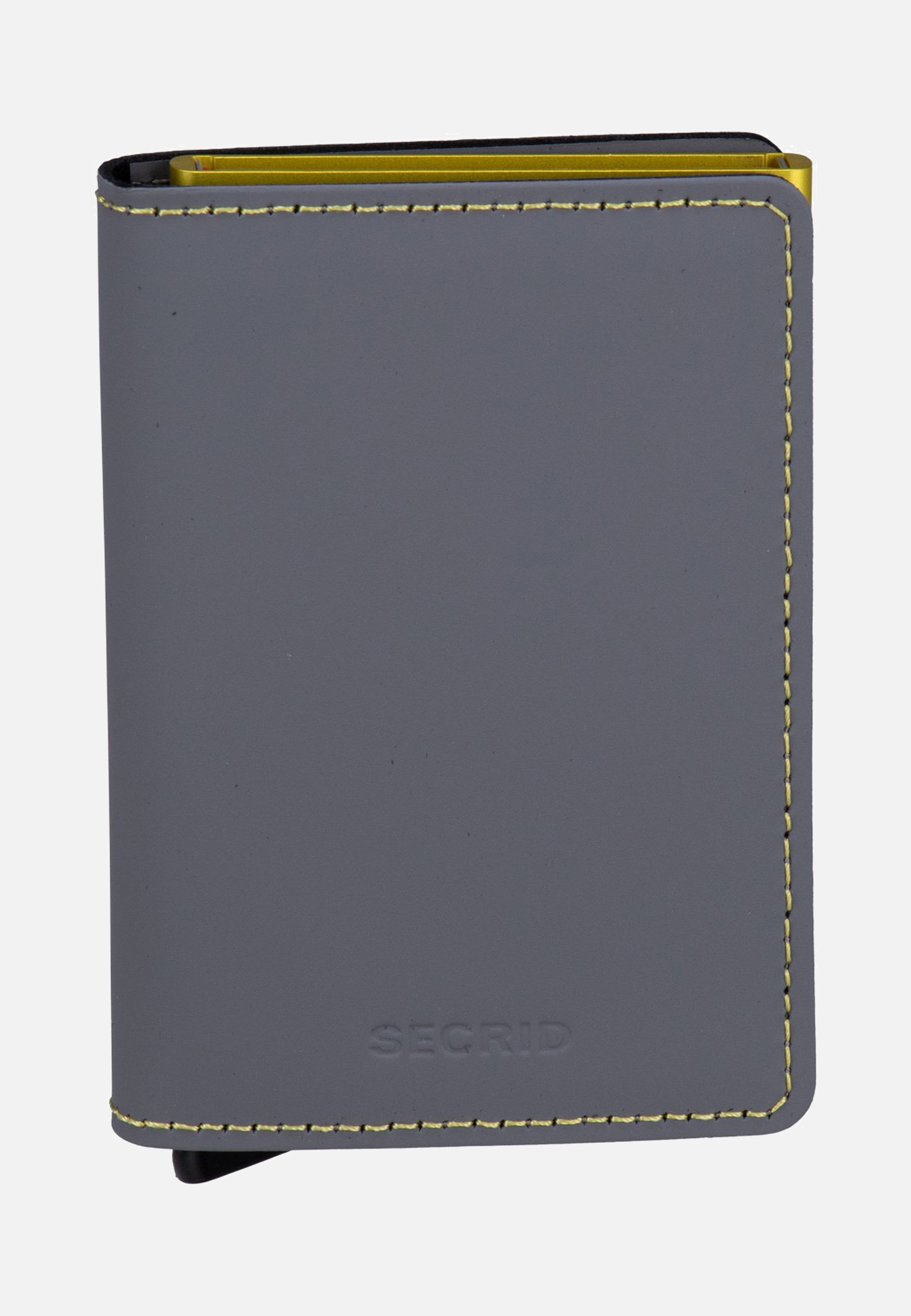 Secrid - Slimwallet Matte Grey-Lime - Wallets small | Neutral-Image