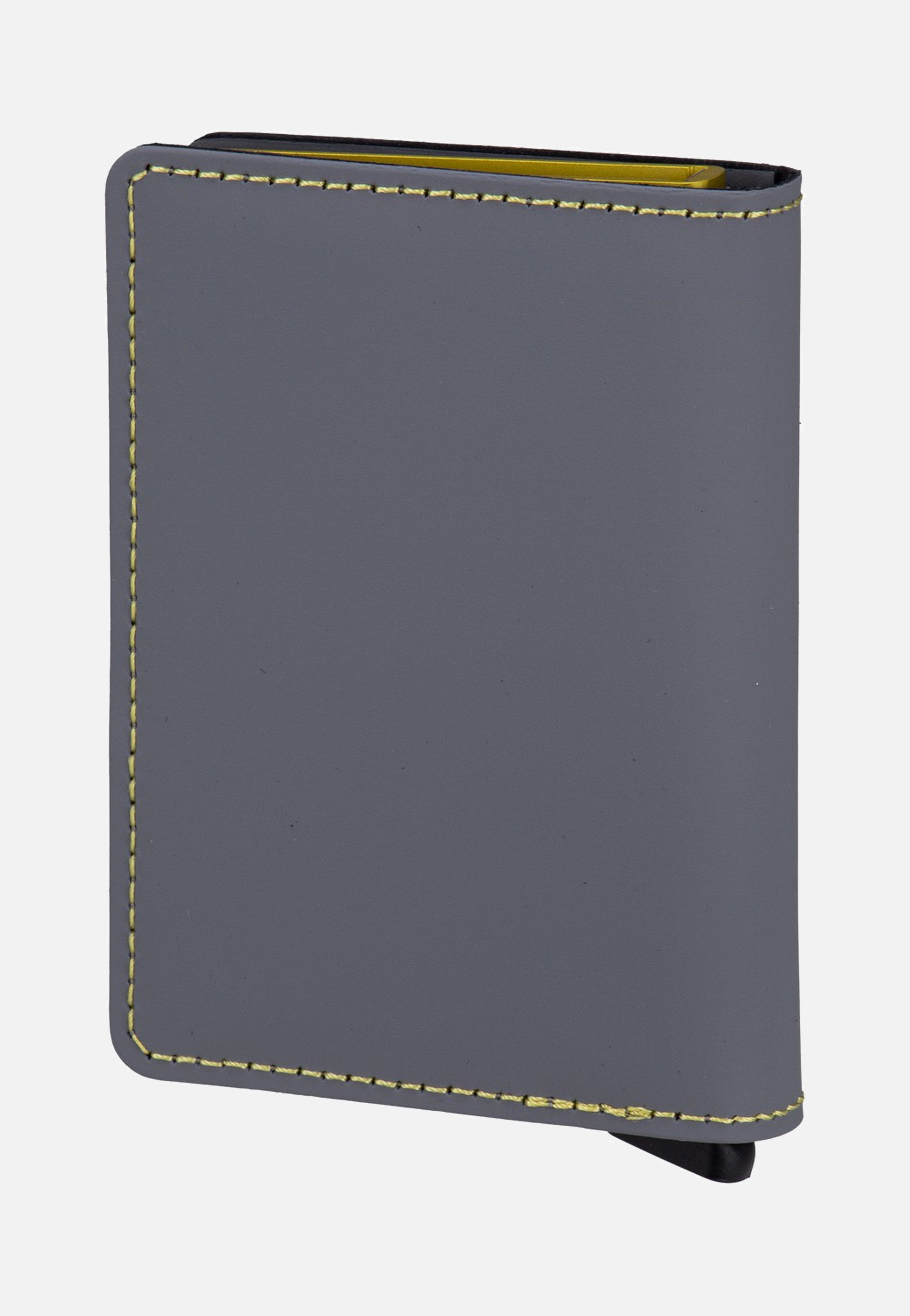 Secrid - Slimwallet Matte Grey-Lime - Wallet | Neutral-Image