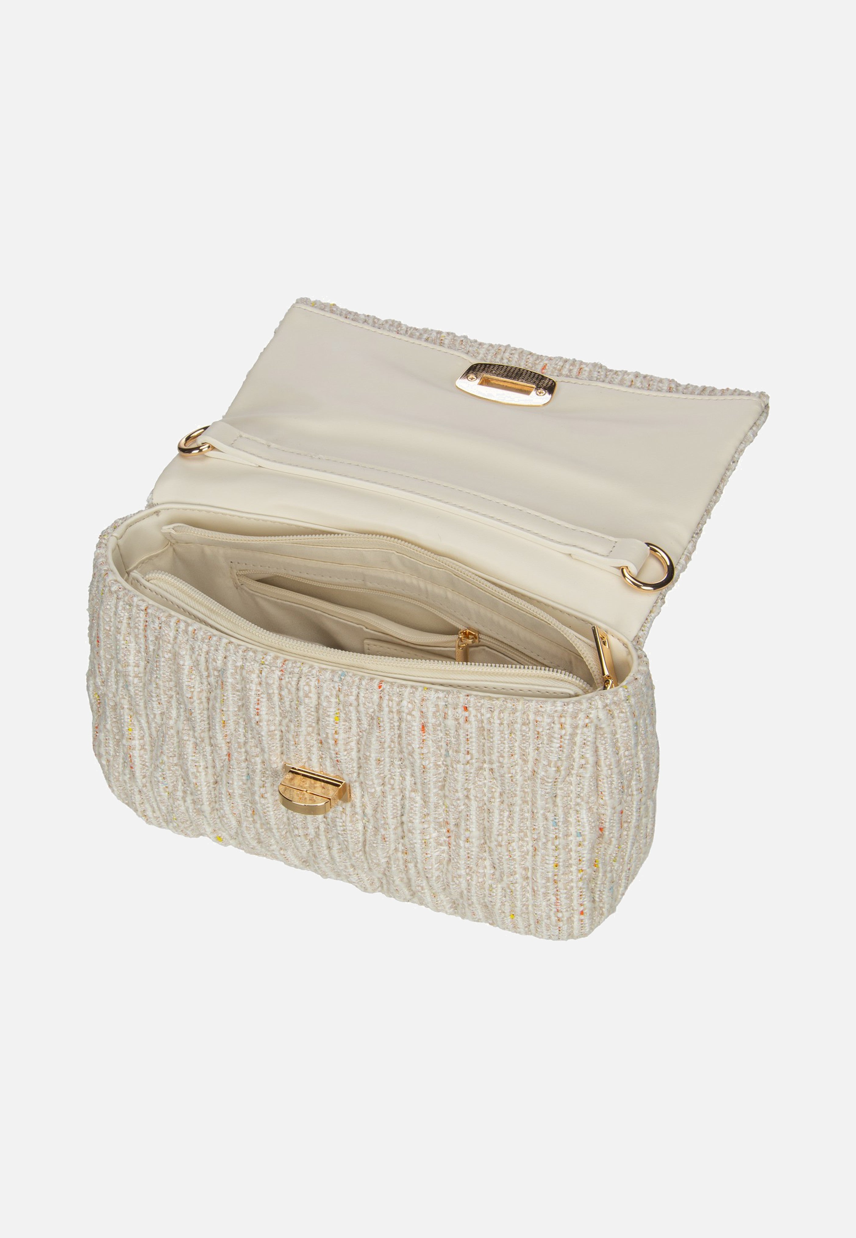 Seidenfelt Floro Happy Beige Schultertasche