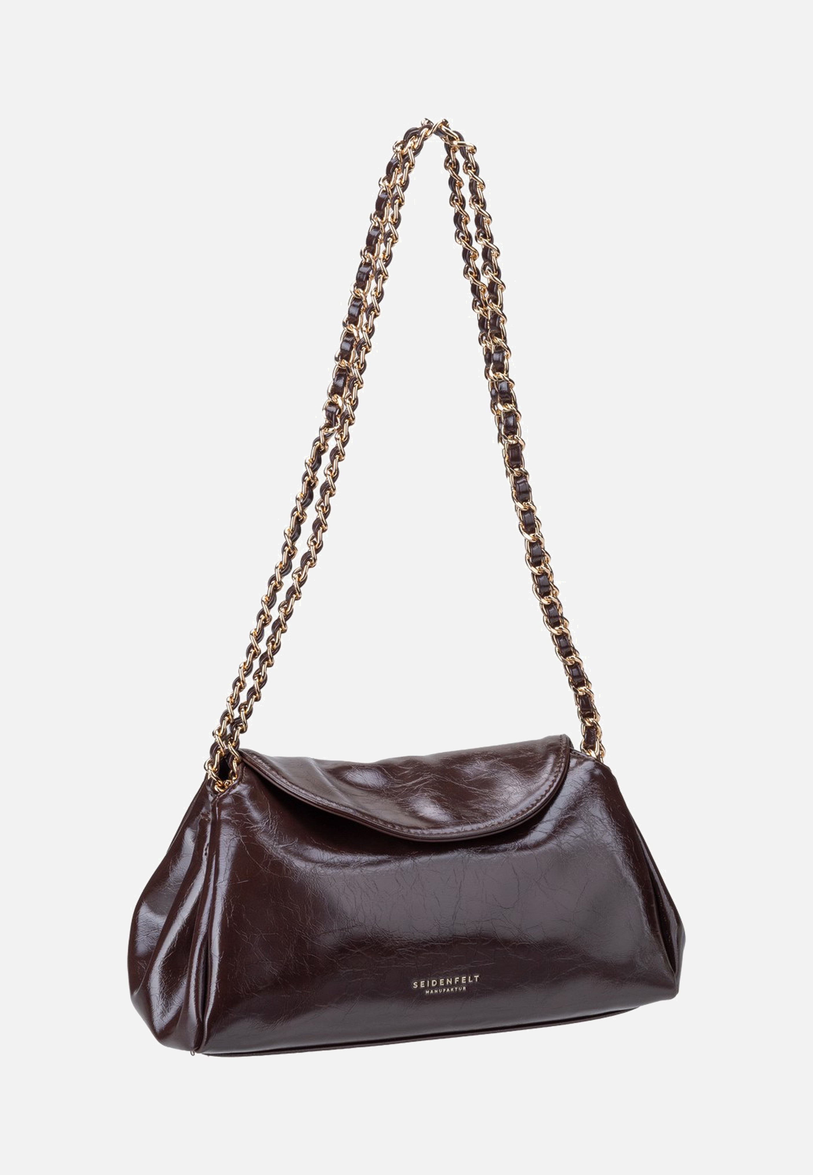 Seidenfelt Loimaa Handbag Dark Brown Shoulder Bag