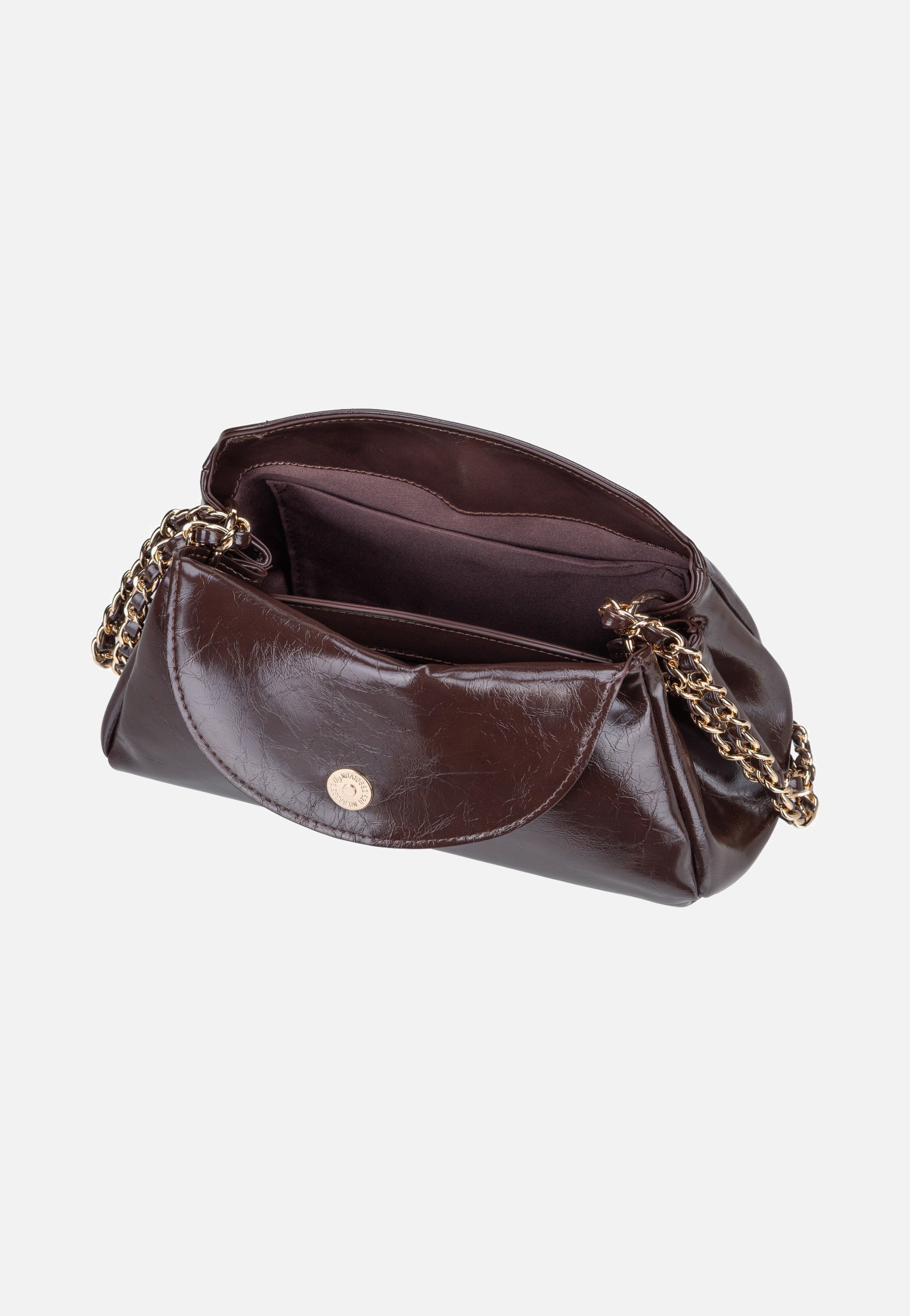 Seidenfelt Loimaa Handbag Dark Brown Shoulder Bag