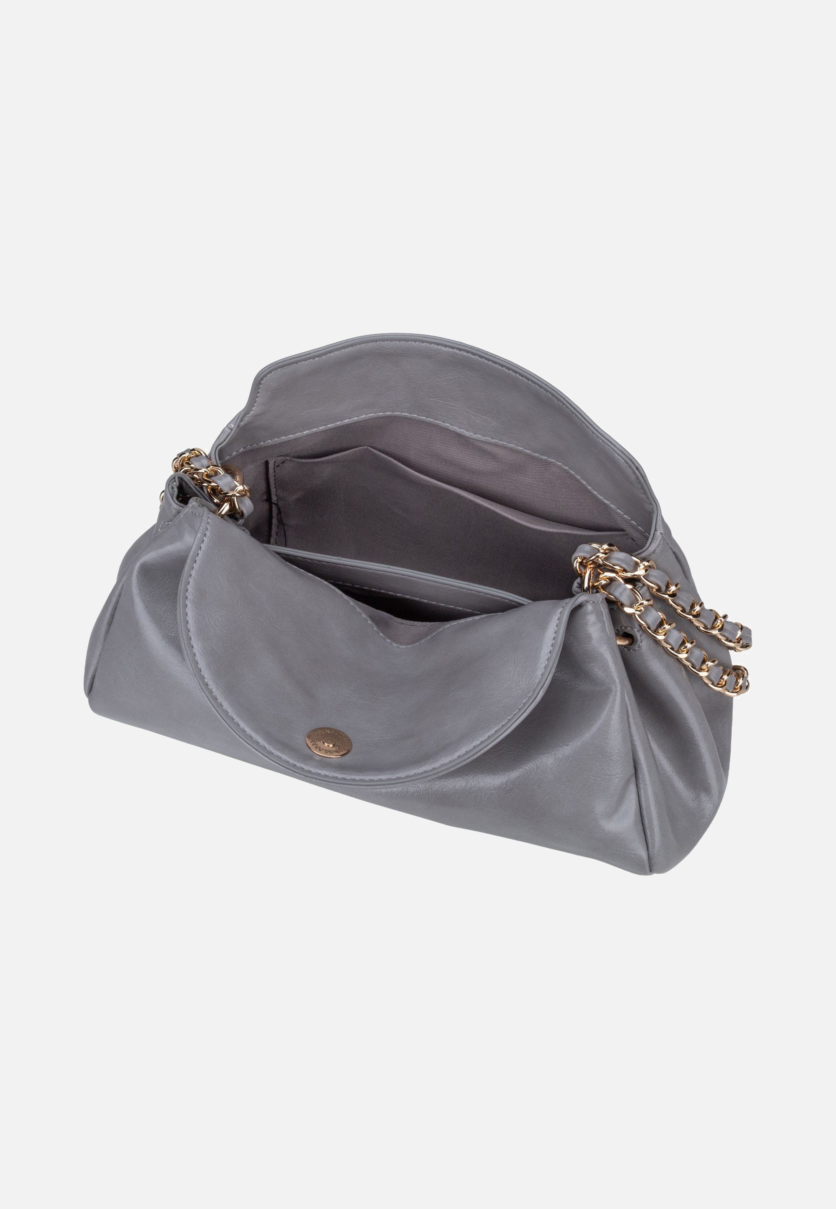 Seidenfelt Loimaa Handbag Light Grey Shoulder Bag
