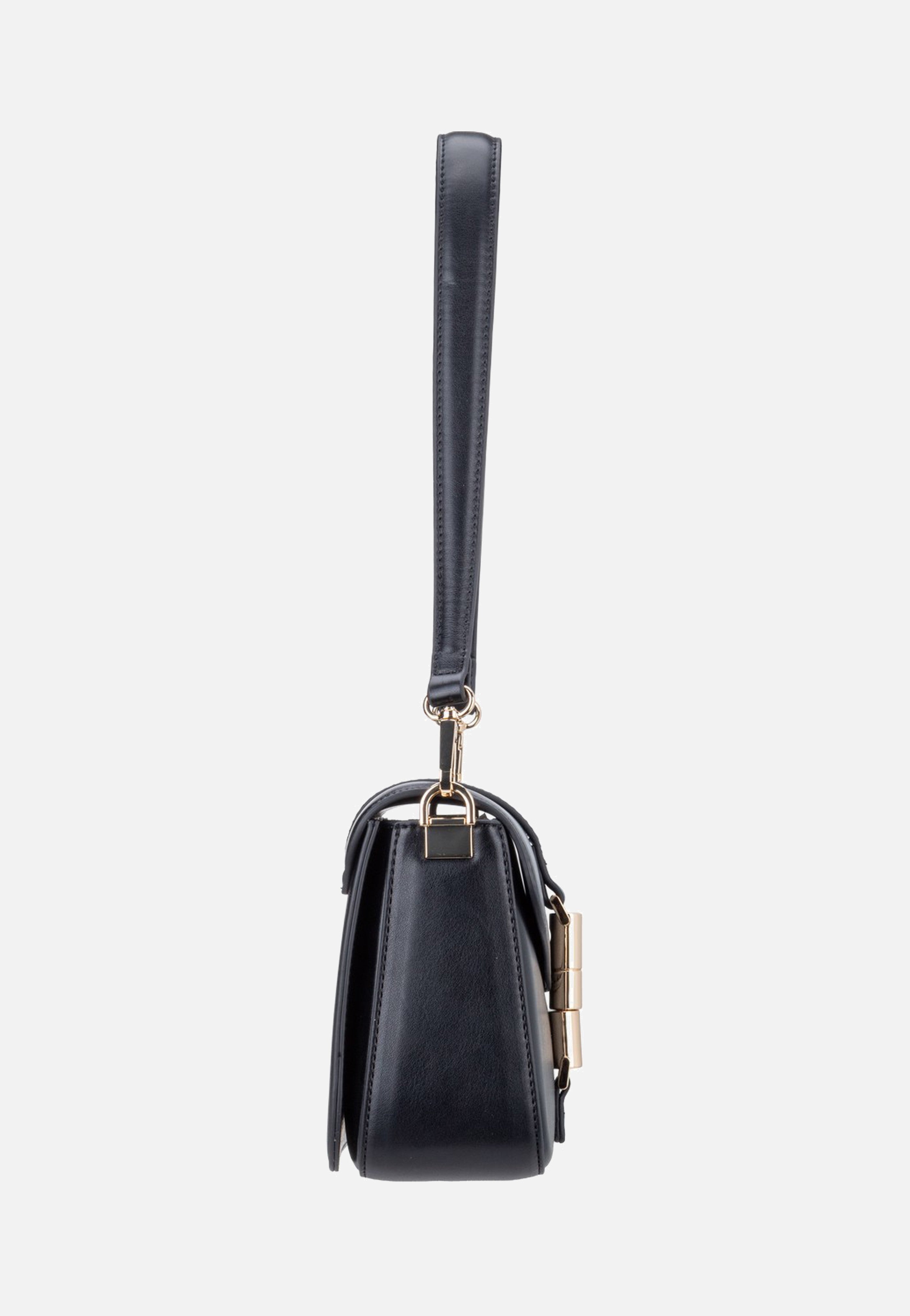 Seidenfelt Loviisa Small Crossbody Black Shoulder Bag