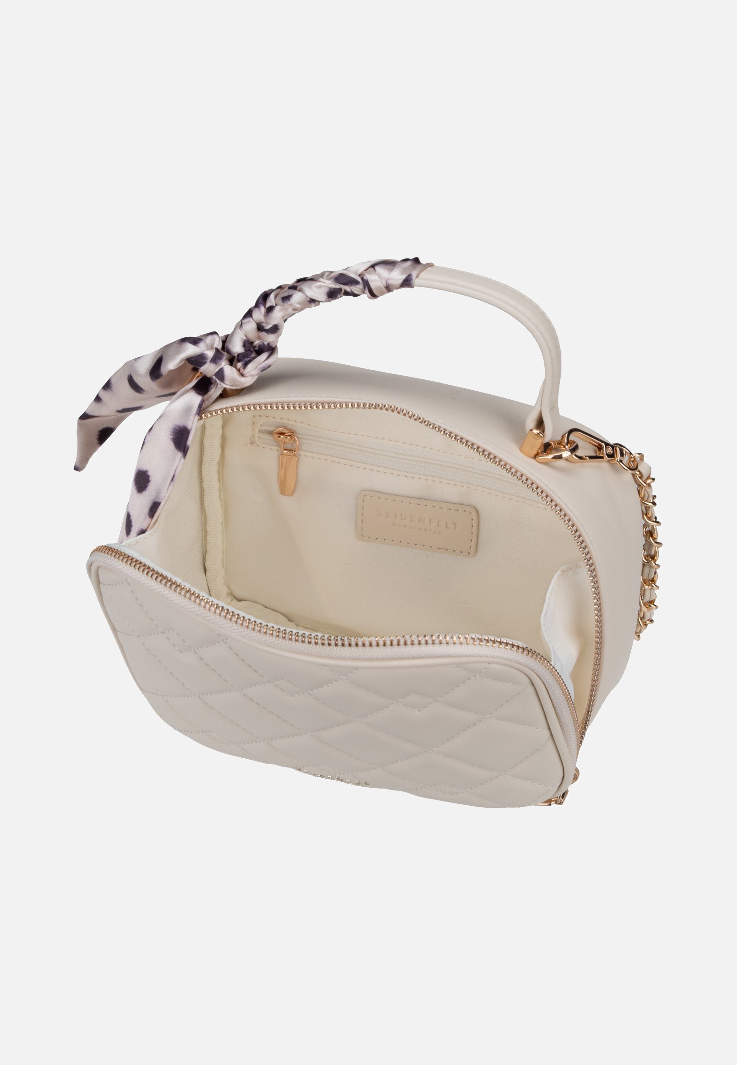 Seidenfelt Sande Case Beige Shoulder Bag