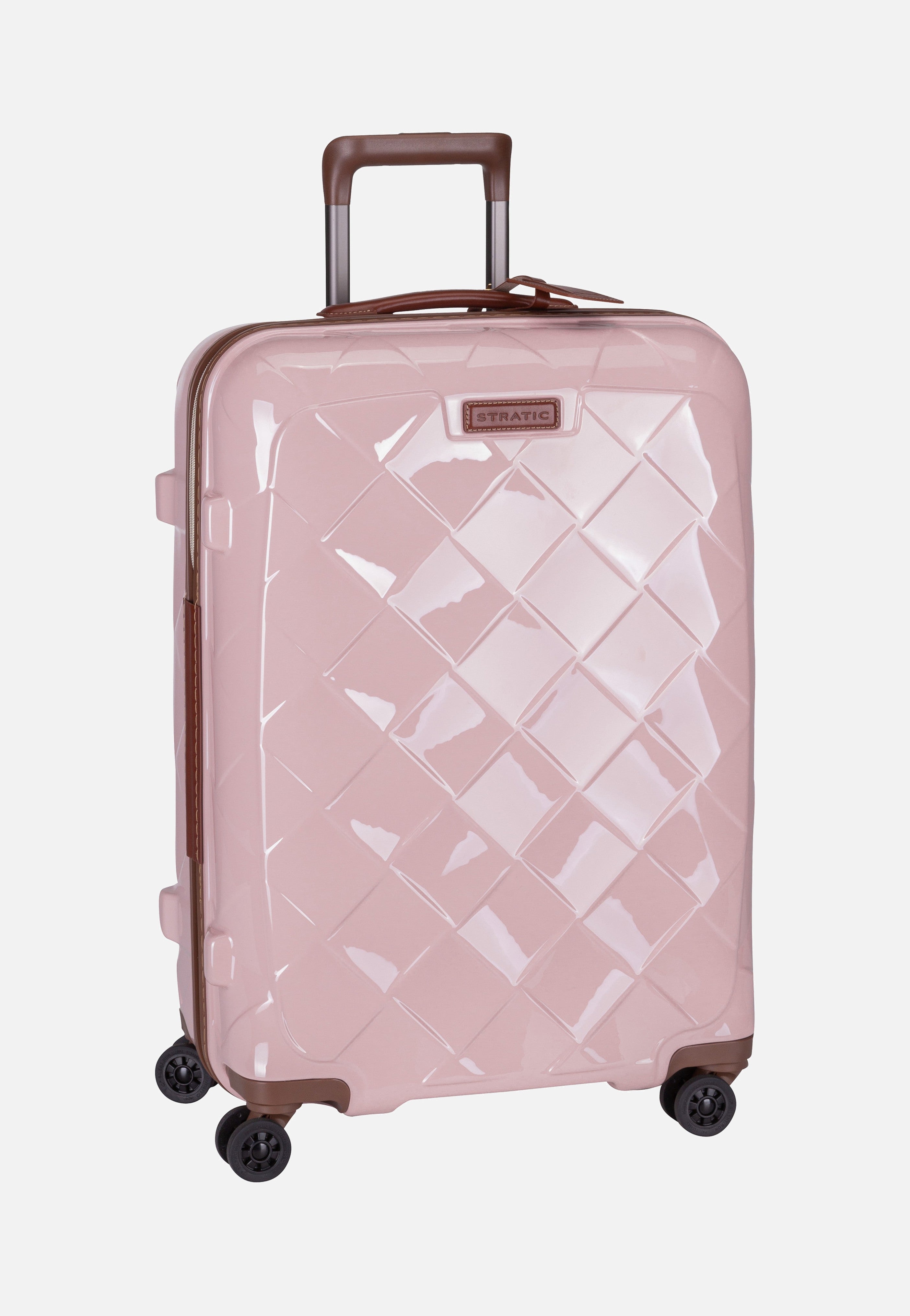 Stratic - Leather & More Trolley M Rose - Suitcase | Neutral-Image