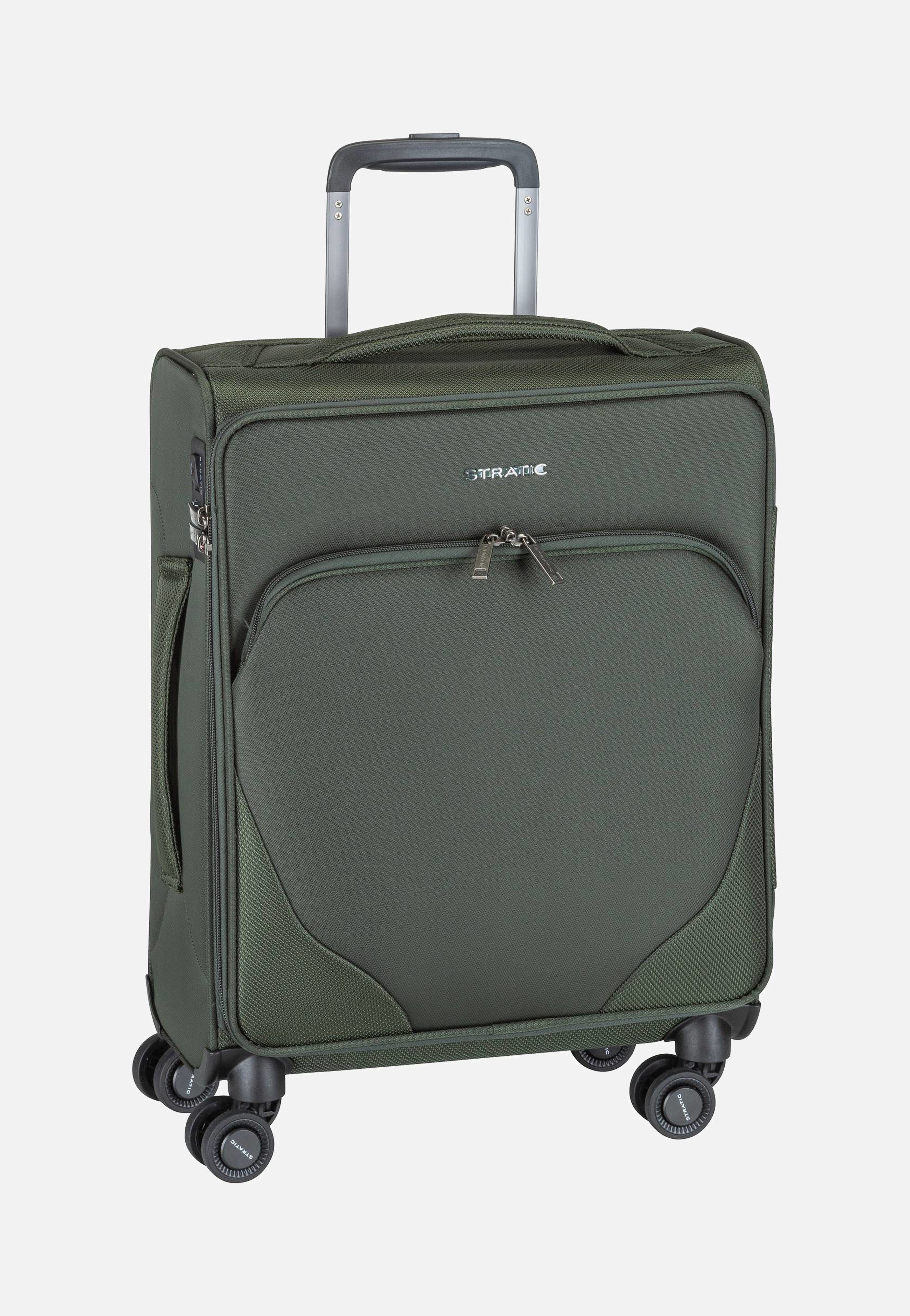 Stratic - Mix Trolley S Dark Green - Suitcase | Neutral-Image