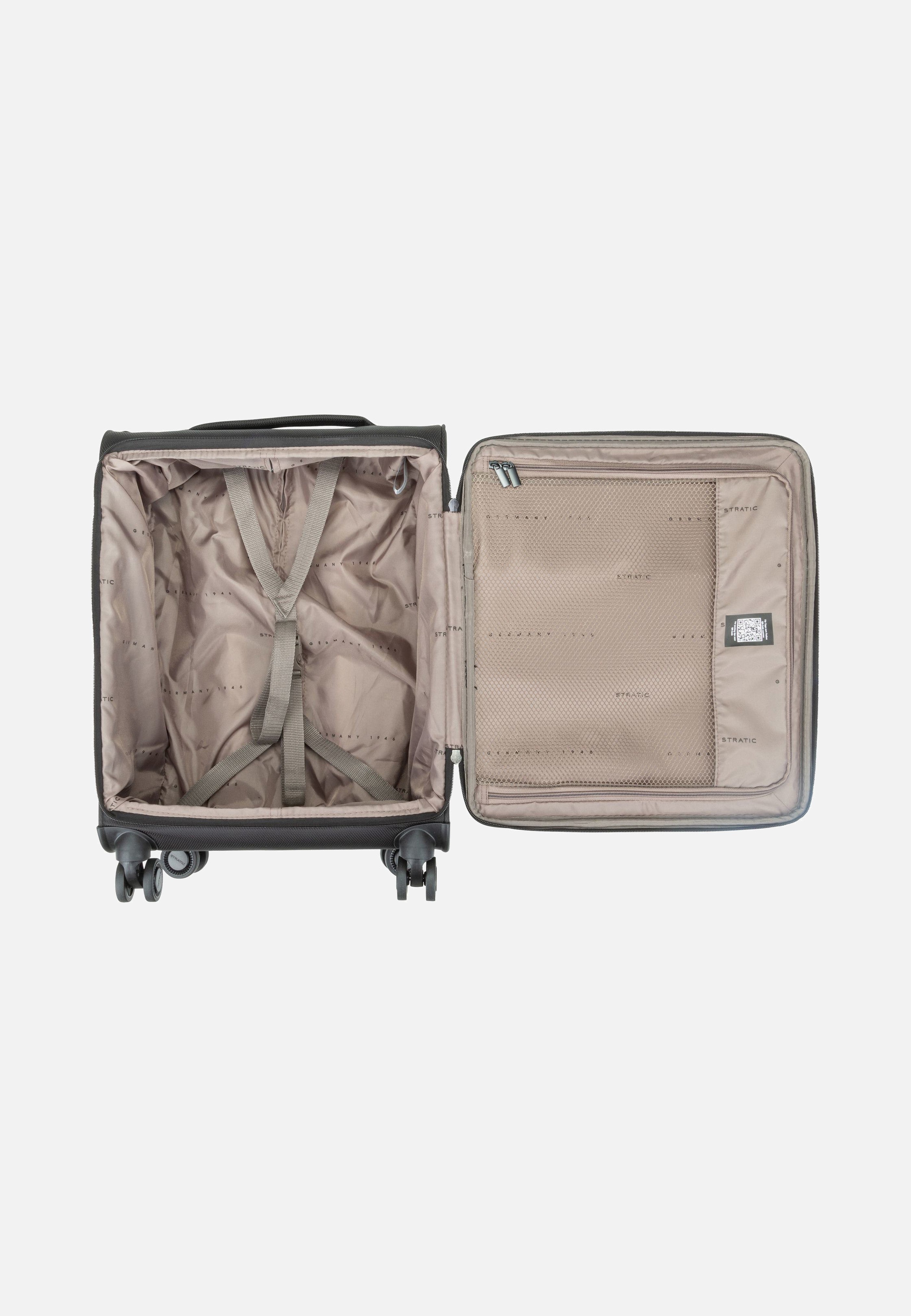 Stratic - Stratic Light+ Trolley S Black - Suitcase | Neutral-Image