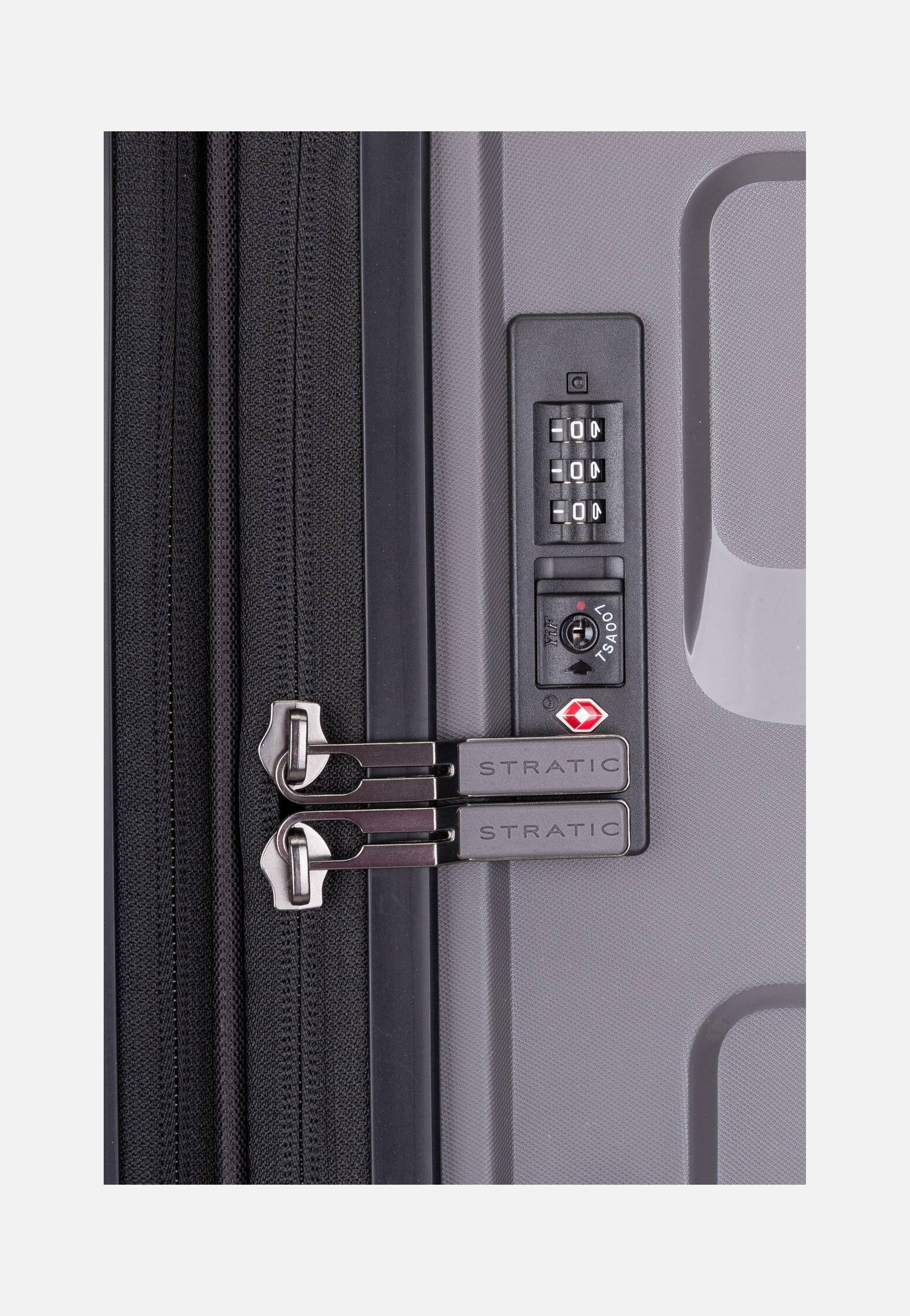 Stratic Straw+ Trolley L Dark Grey Koffer