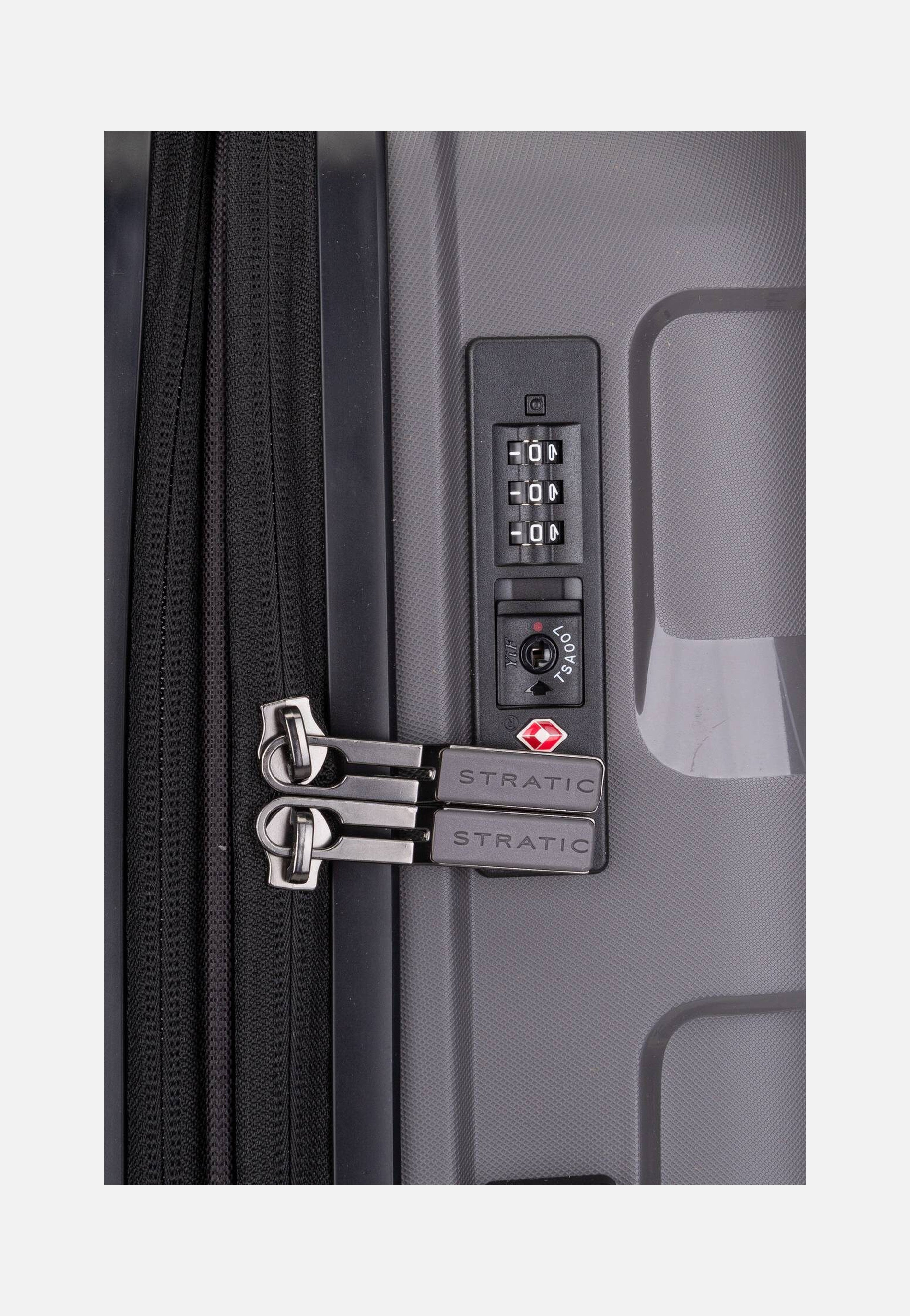 Stratic - Straw+ Trolley M Dark Grey - Suitcase | Neutral-Image