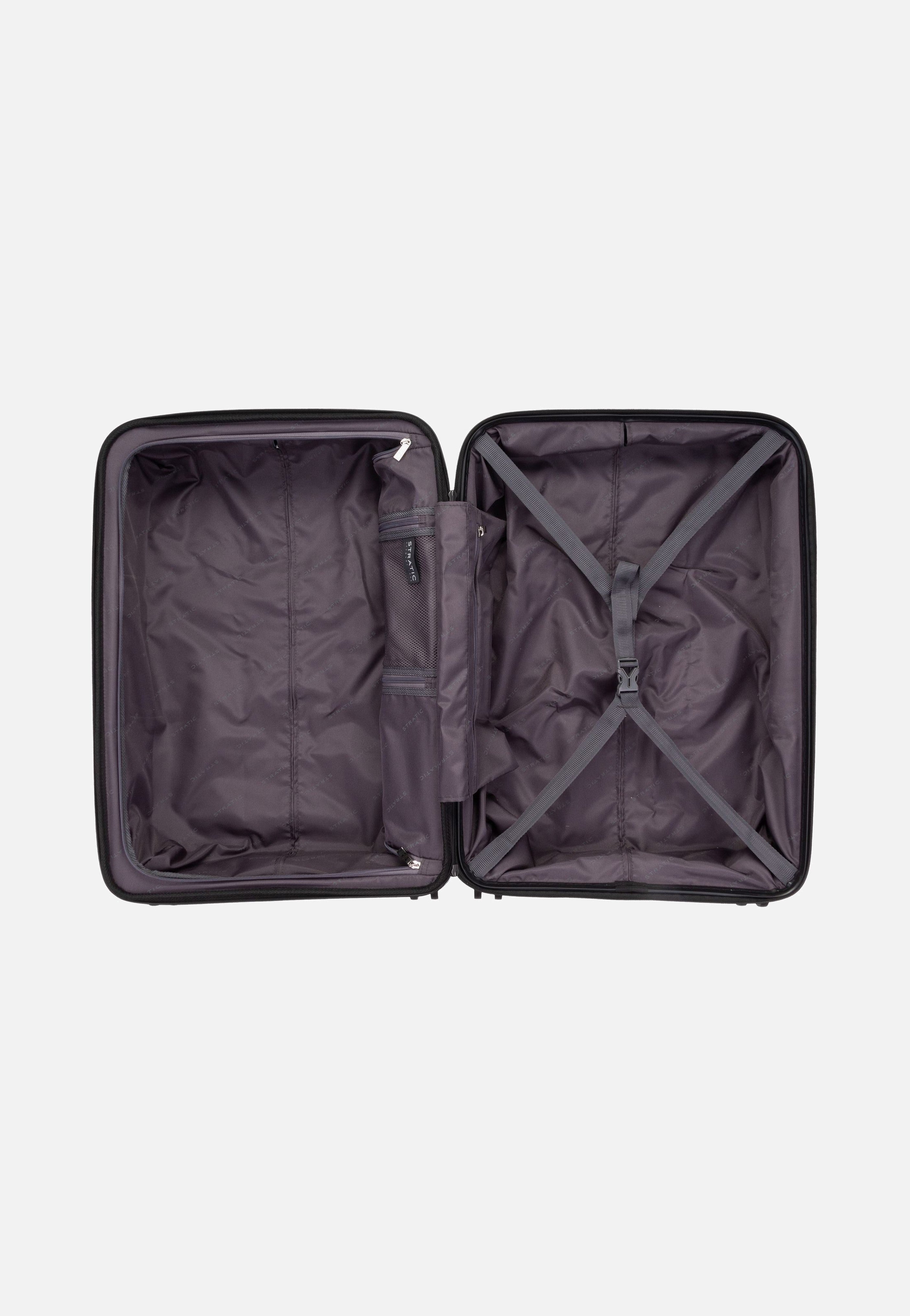 Stratic - Straw+ Trolley M Dark Grey - Suitcase | Neutral-Image