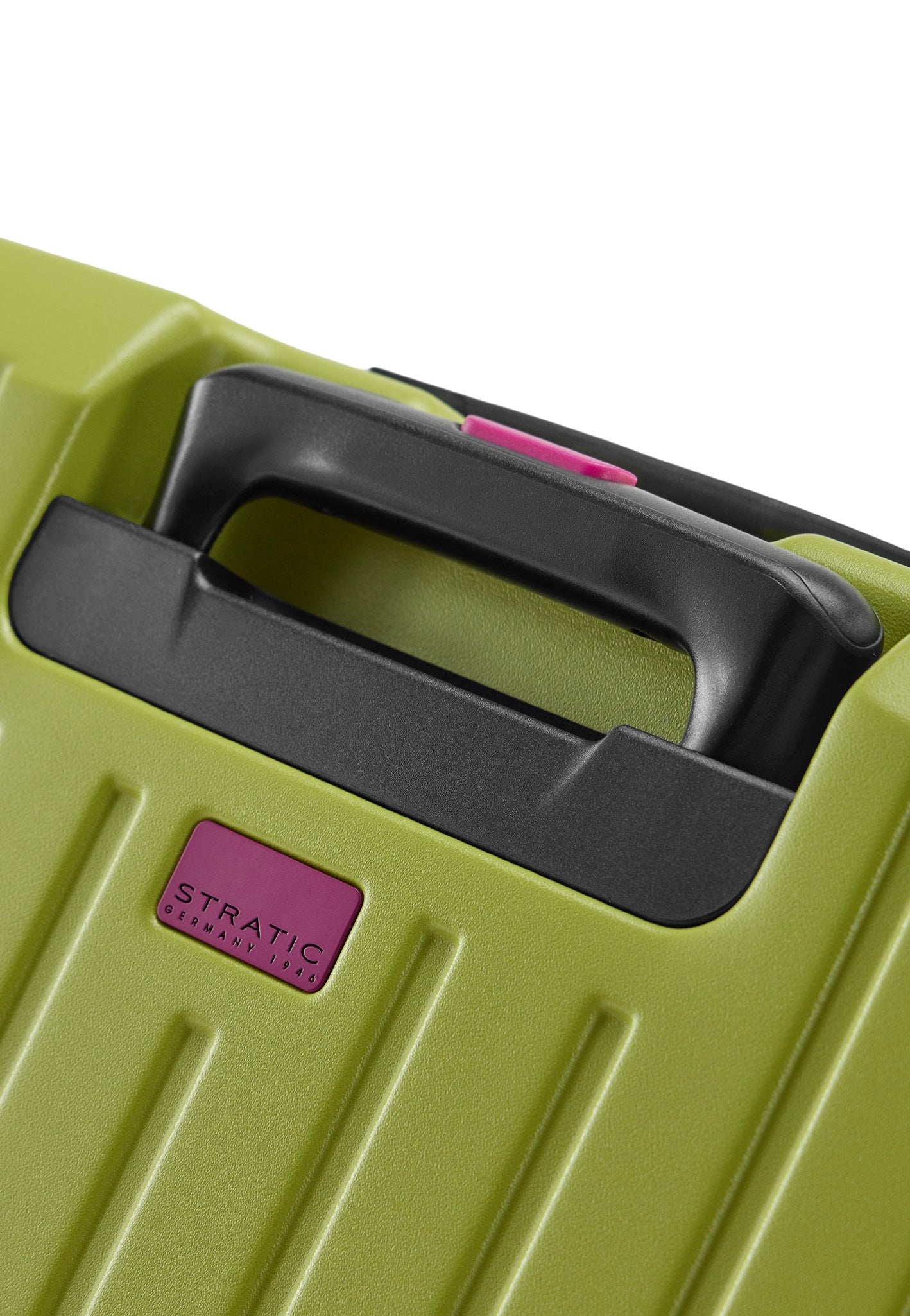 Stratic Buzz Trolley L Lime Green Suitcase