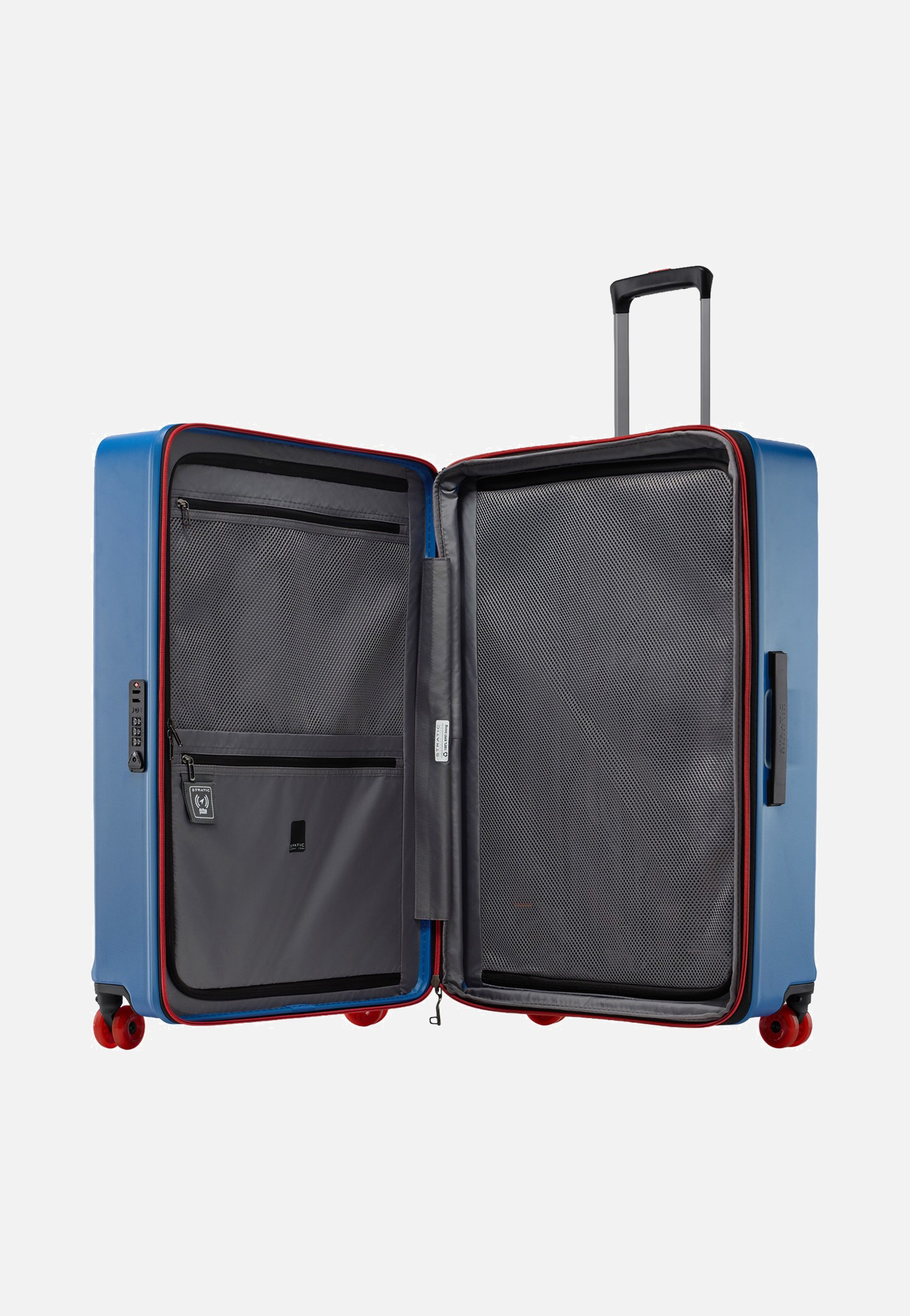 Stratic Buzz Trolley L Ocean Blue Suitcase