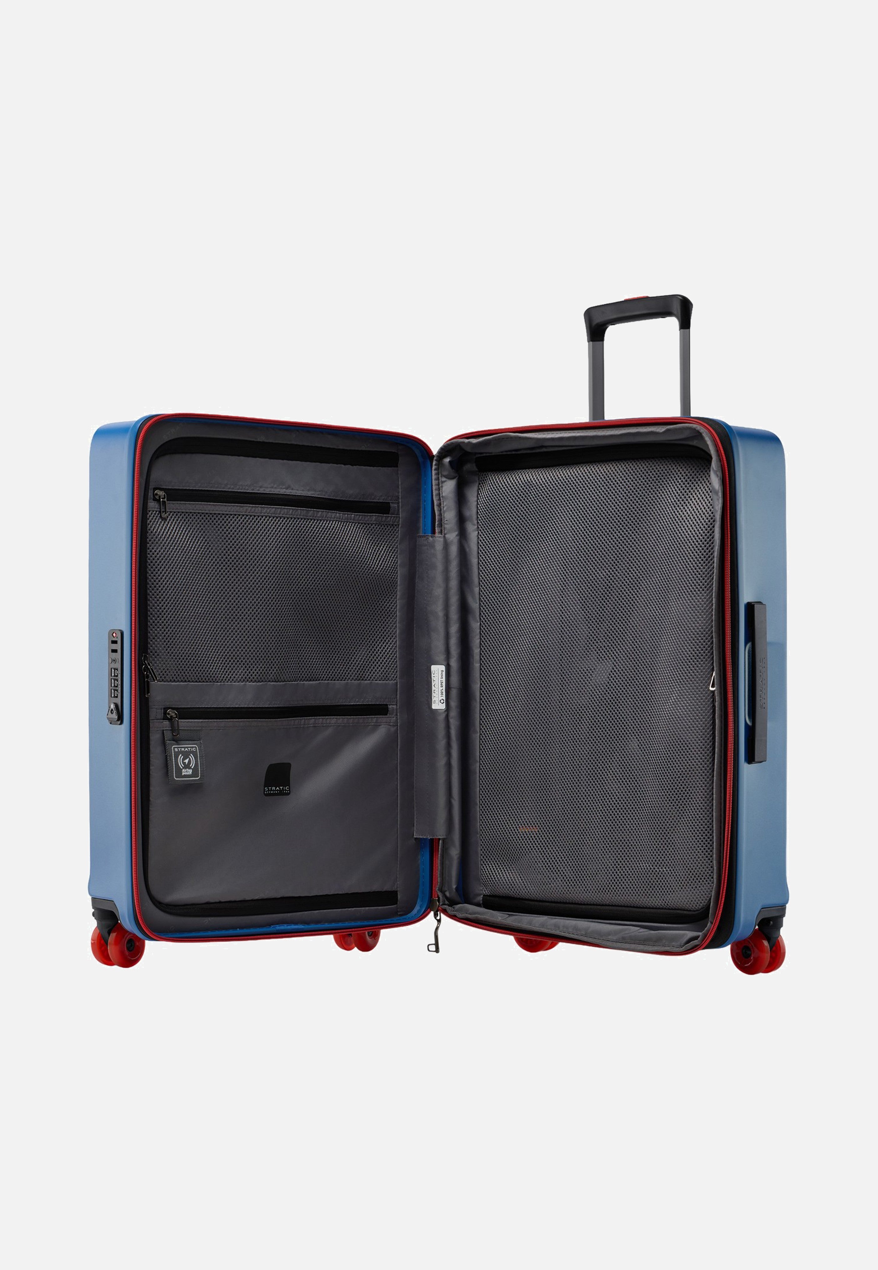 Stratic Buzz Trolley M Ocean Blue Suitcase