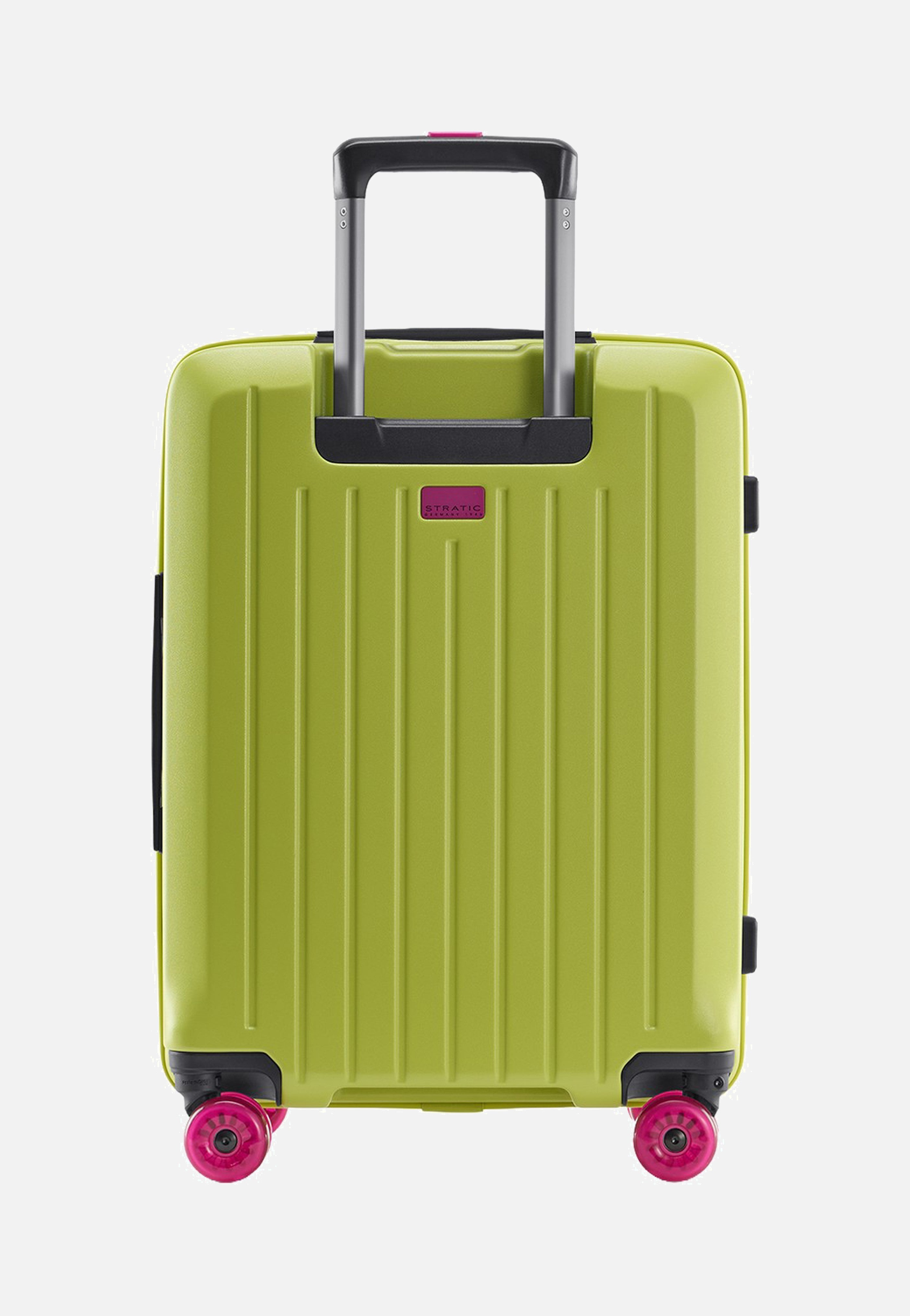 Stratic Buzz Trolley S Lime Green Suitcase