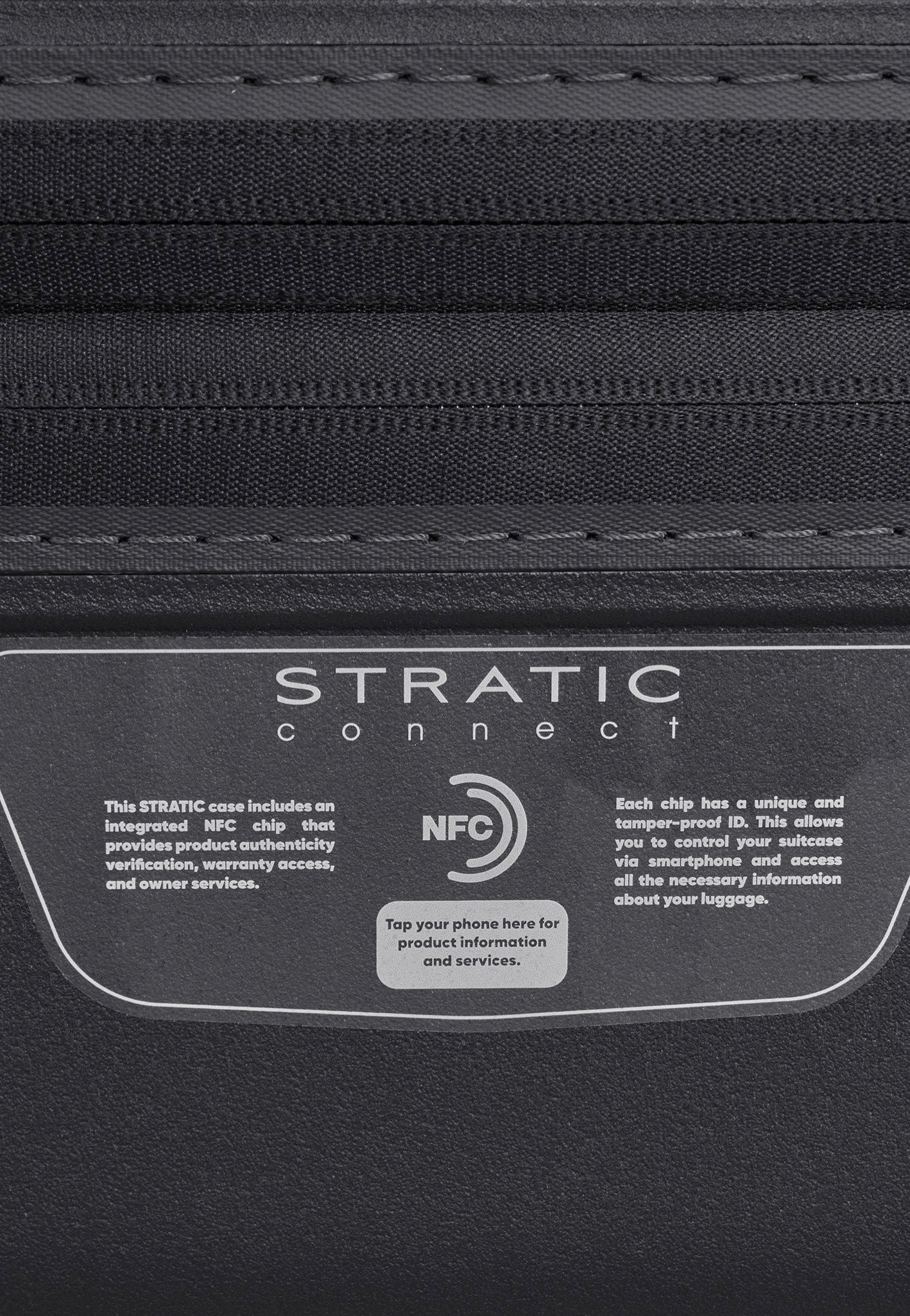 Stratic Novium ML Trolley M Black Suitcase