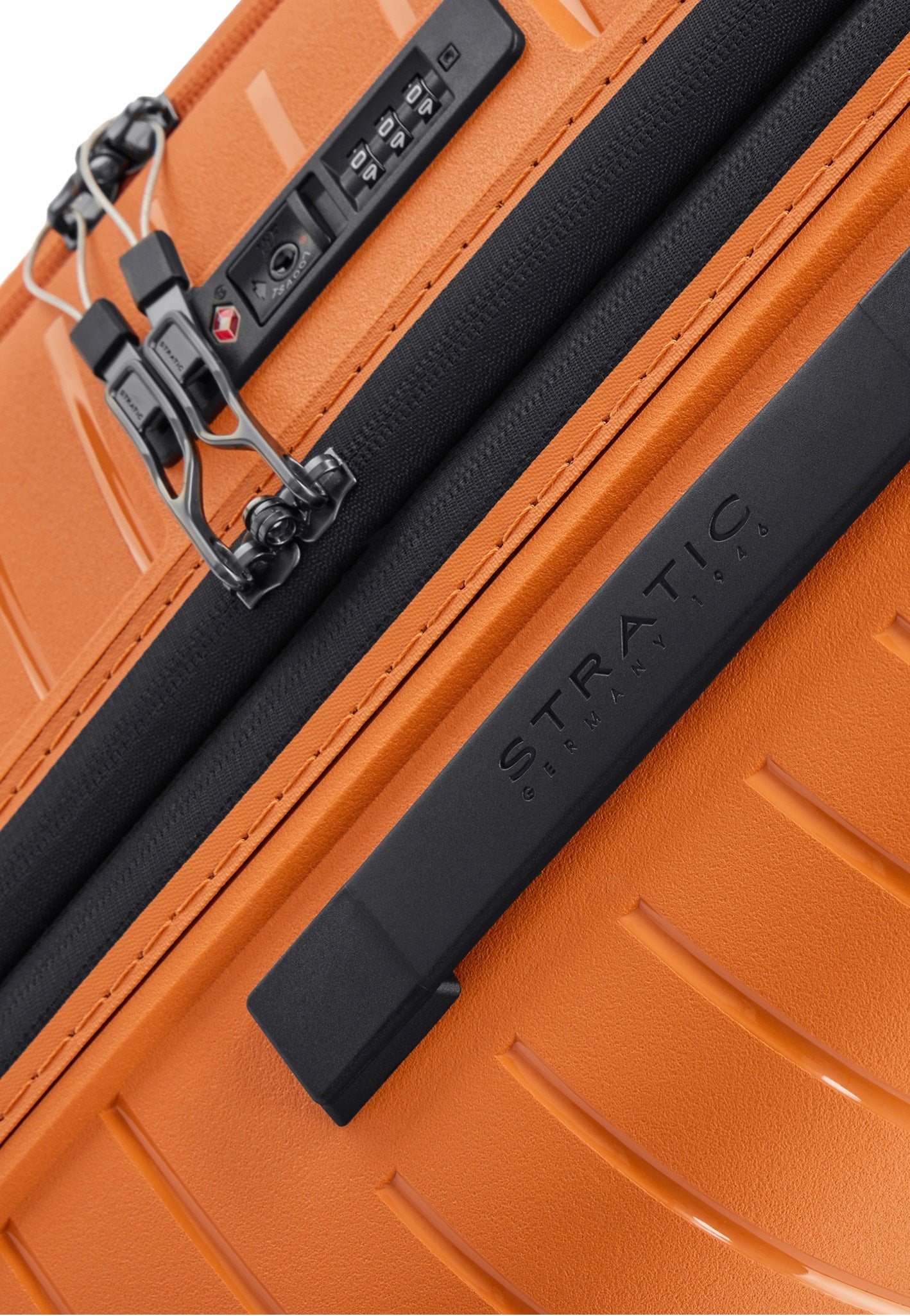 Stratic Novium ML Trolley L Rosso Clay Suitcase