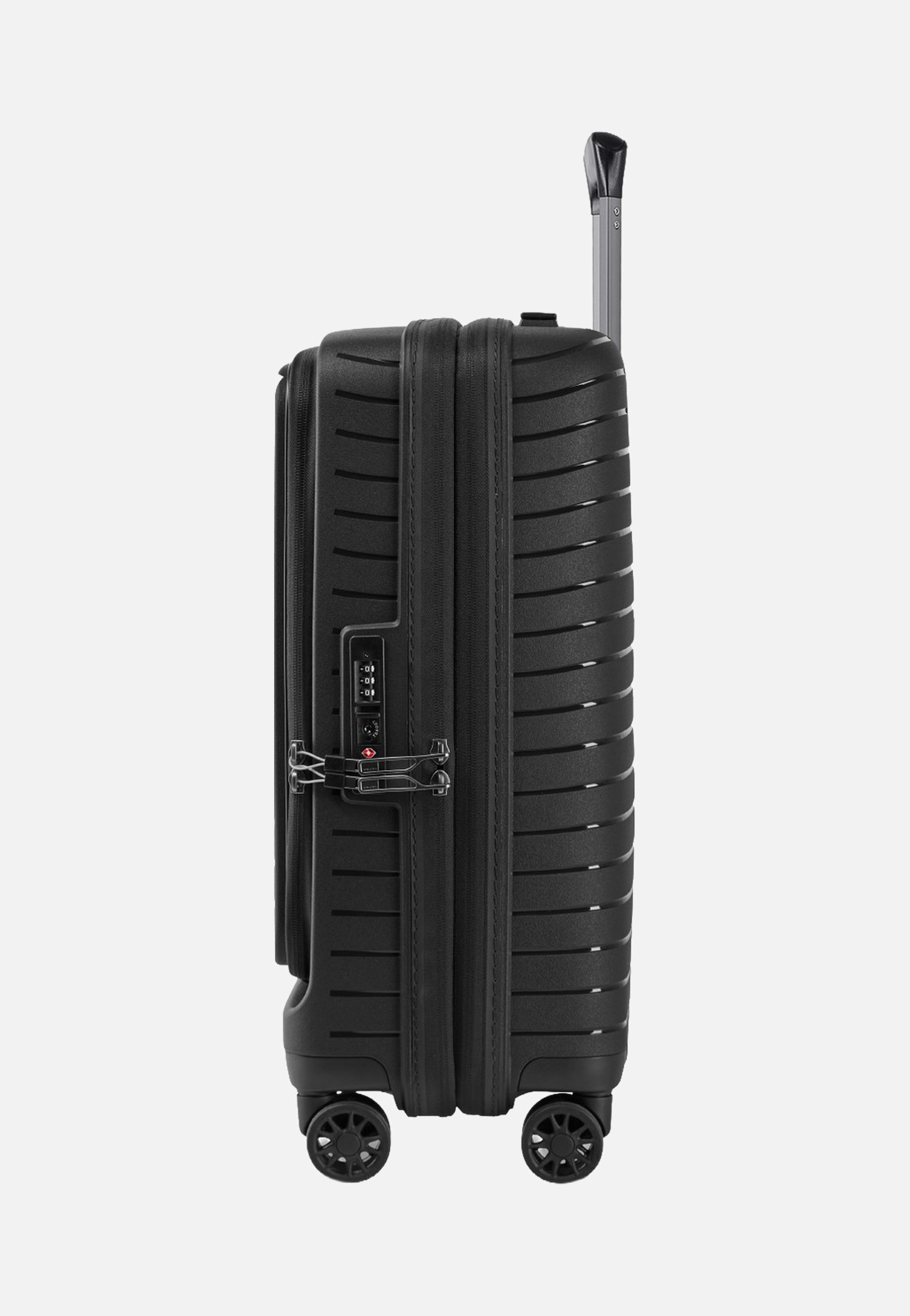 Stratic Novium ML Trolley S Black Suitcase