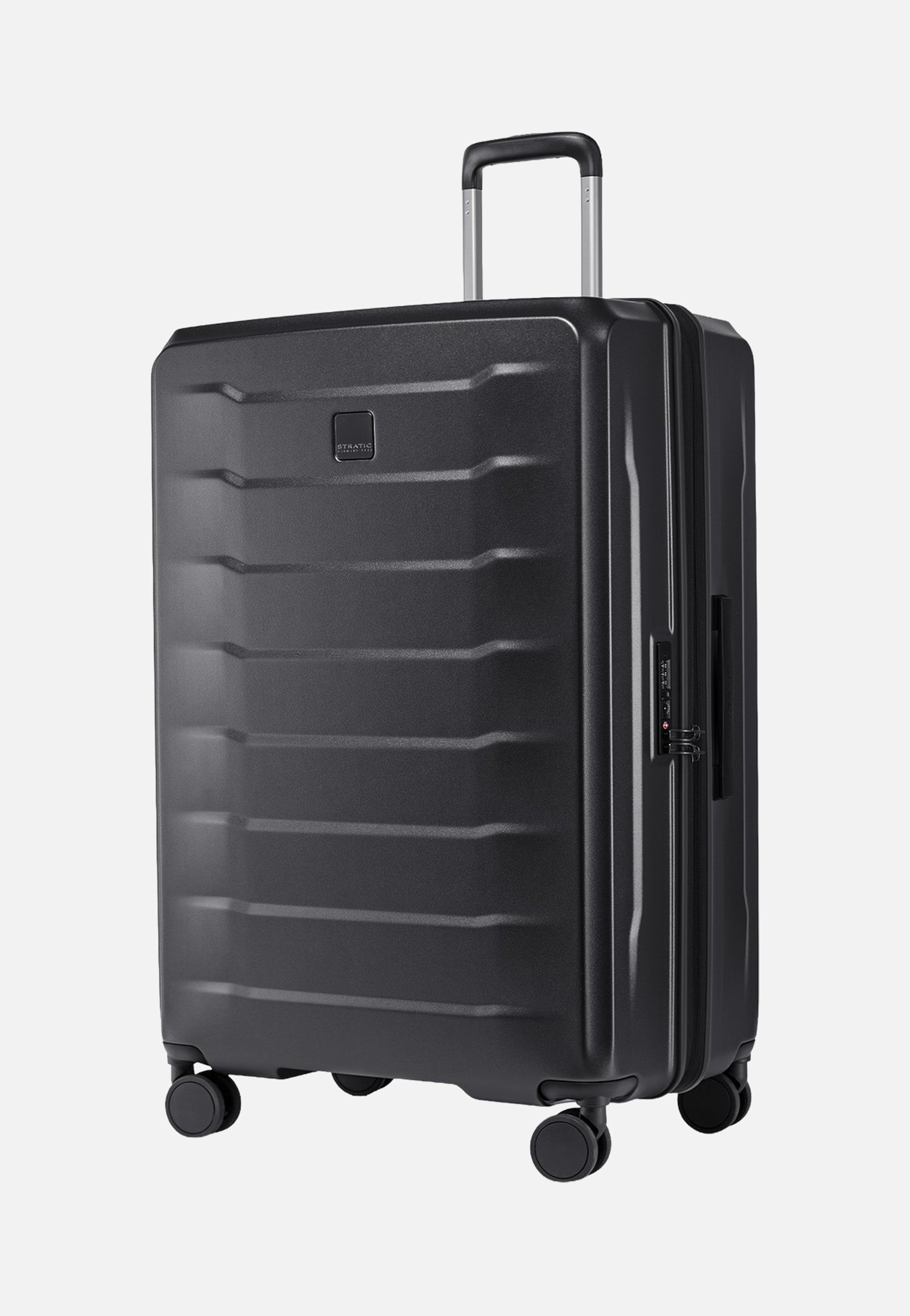 Stratic Phoenix SL Trolley L Black Suitcase