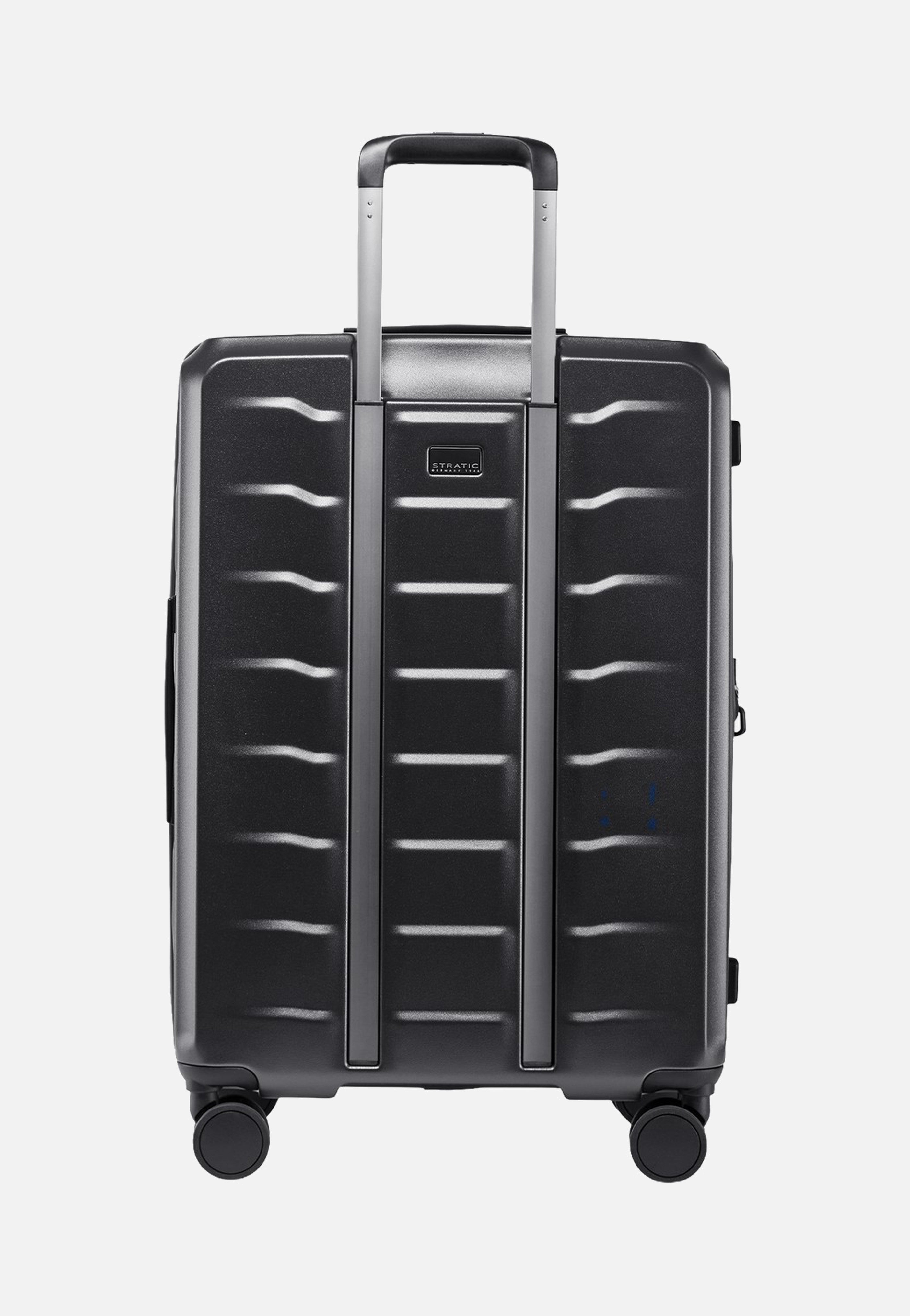 Stratic Phoenix SL Trolley M Black Suitcase