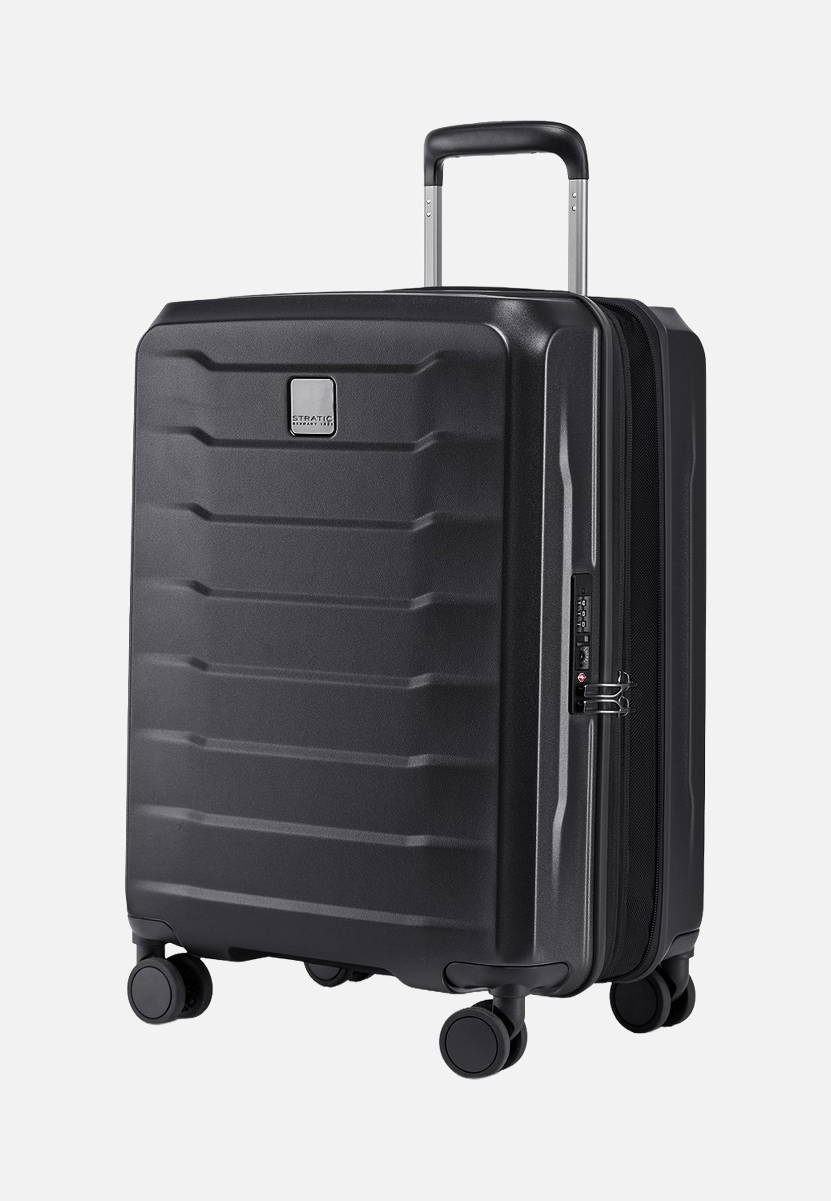 Stratic Phoenix SL Trolley S Black Suitcase