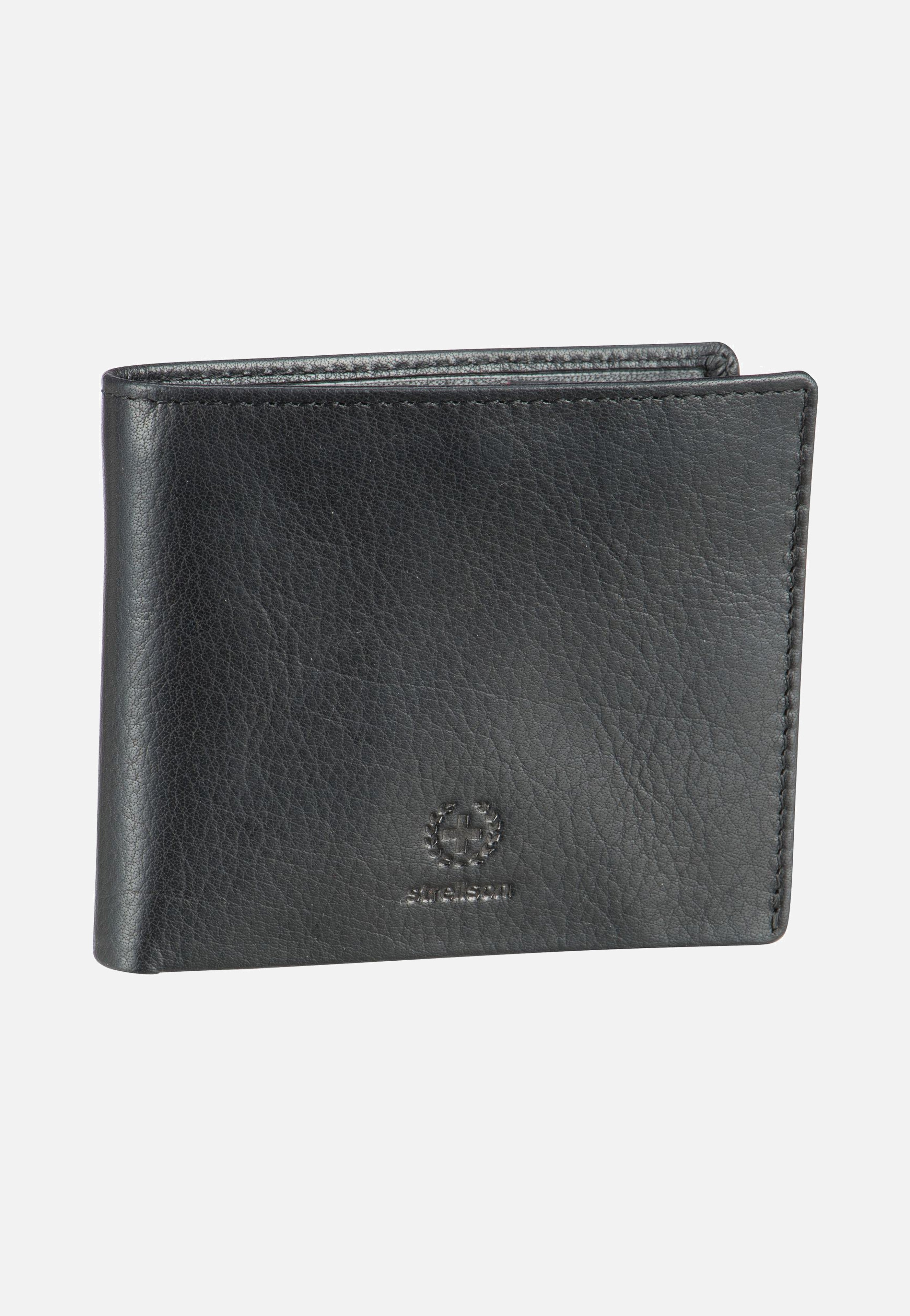 Strellson Blackwall BillFold H8 Black Portemonnaie