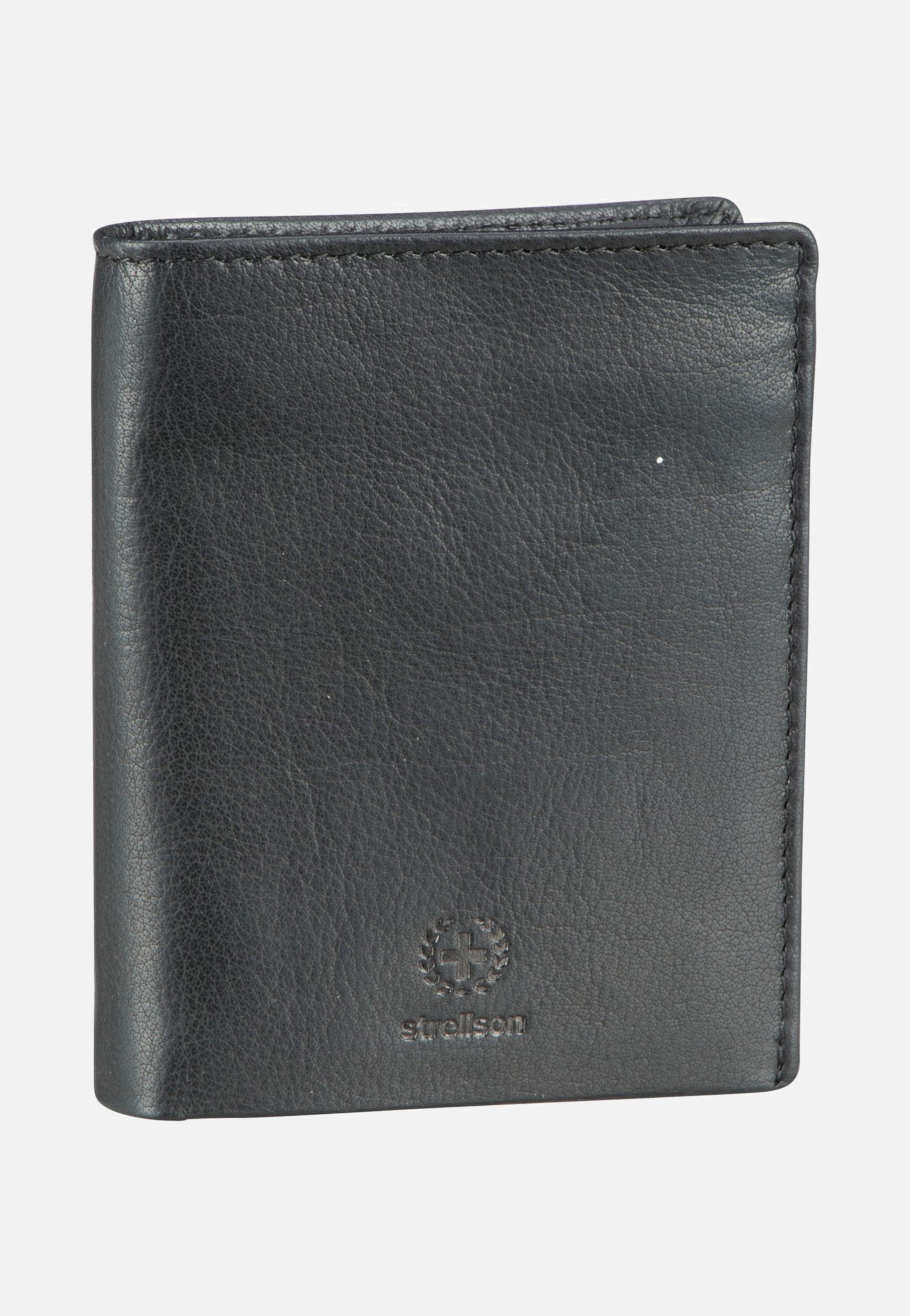 Strellson Blackwall BillFold V8 Black Portemonnaie