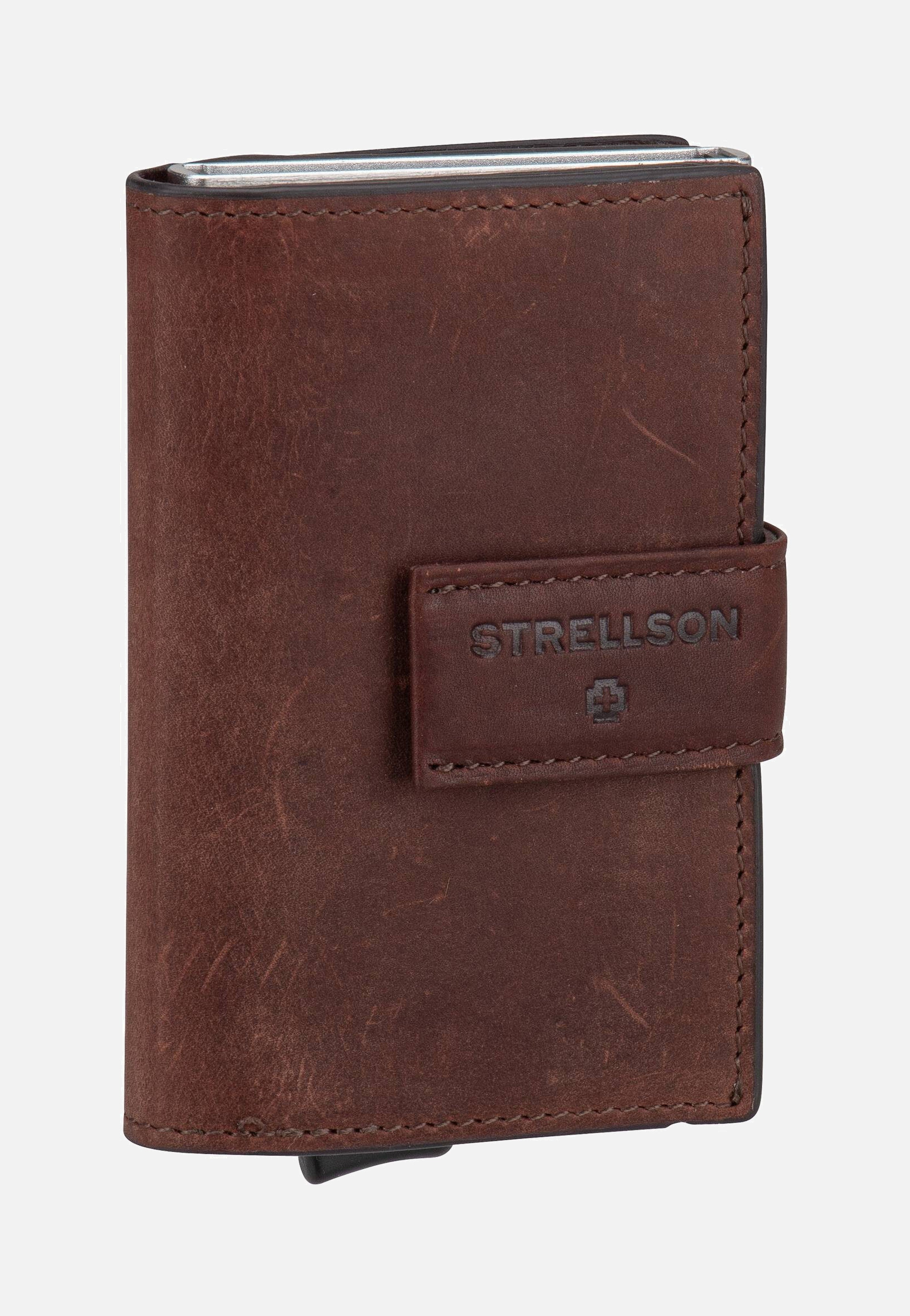 Strellson - Brick Lane C Four E-Cage sv8 Dark Brown - Wallet | Neutral-Image