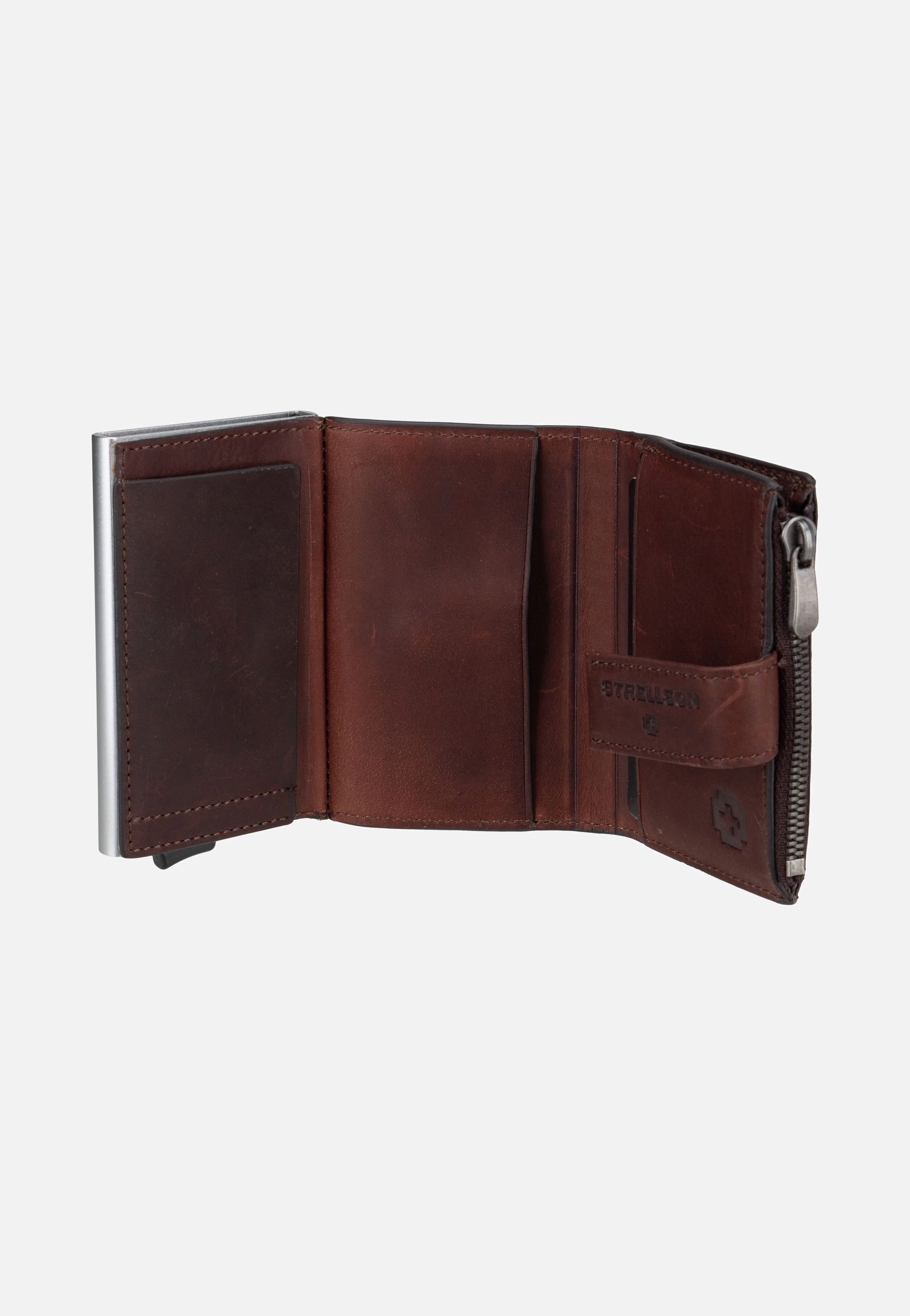 Strellson - Brick Lane C Four E-Cage sv8 Dark Brown - Wallet | Neutral-Image