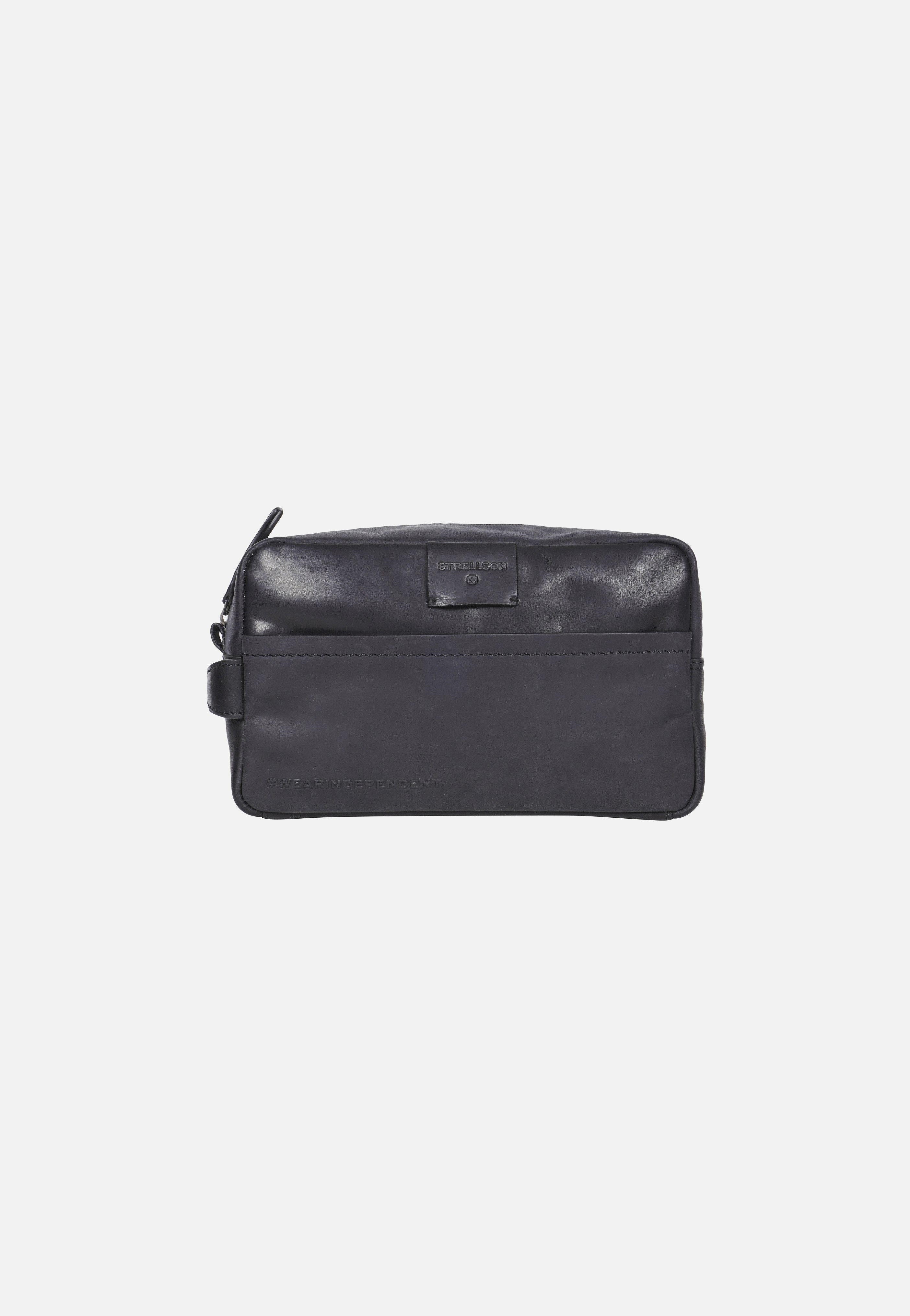 Strellson - Brick Lane Dick Washbag SHZ Black - Toiletry Bag | Men-Image